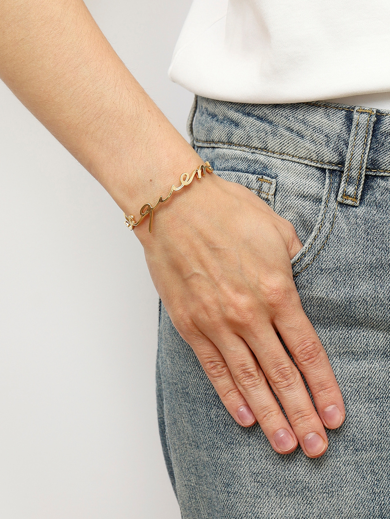 Украшения Jacquemus Lettering Cuff изображение #2