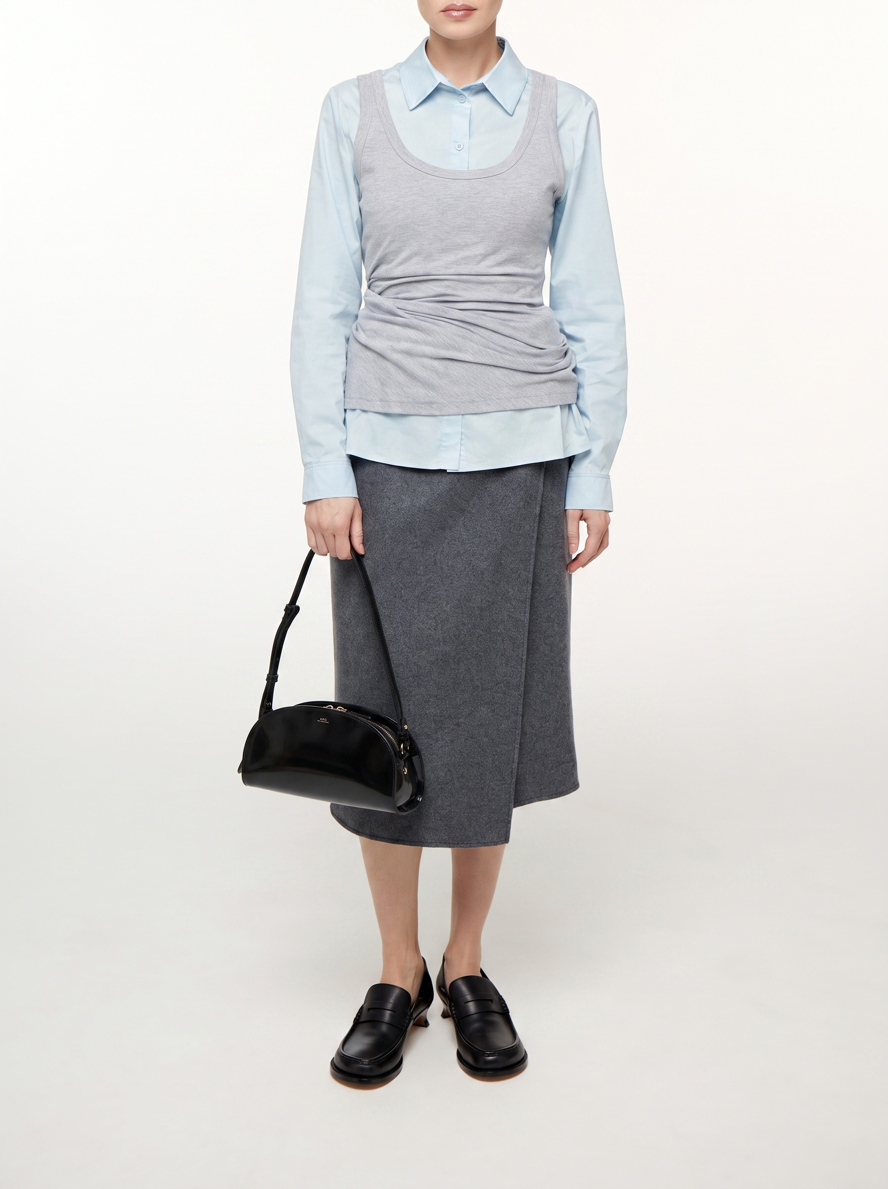 Сумки A.P.C. Demi Lune изображение #2