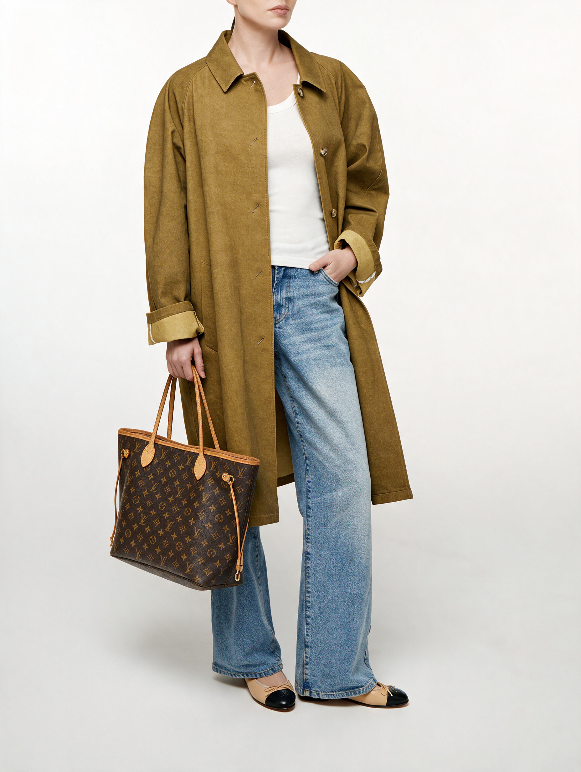 Сумки Louis Vuitton Neverfull изображение #2