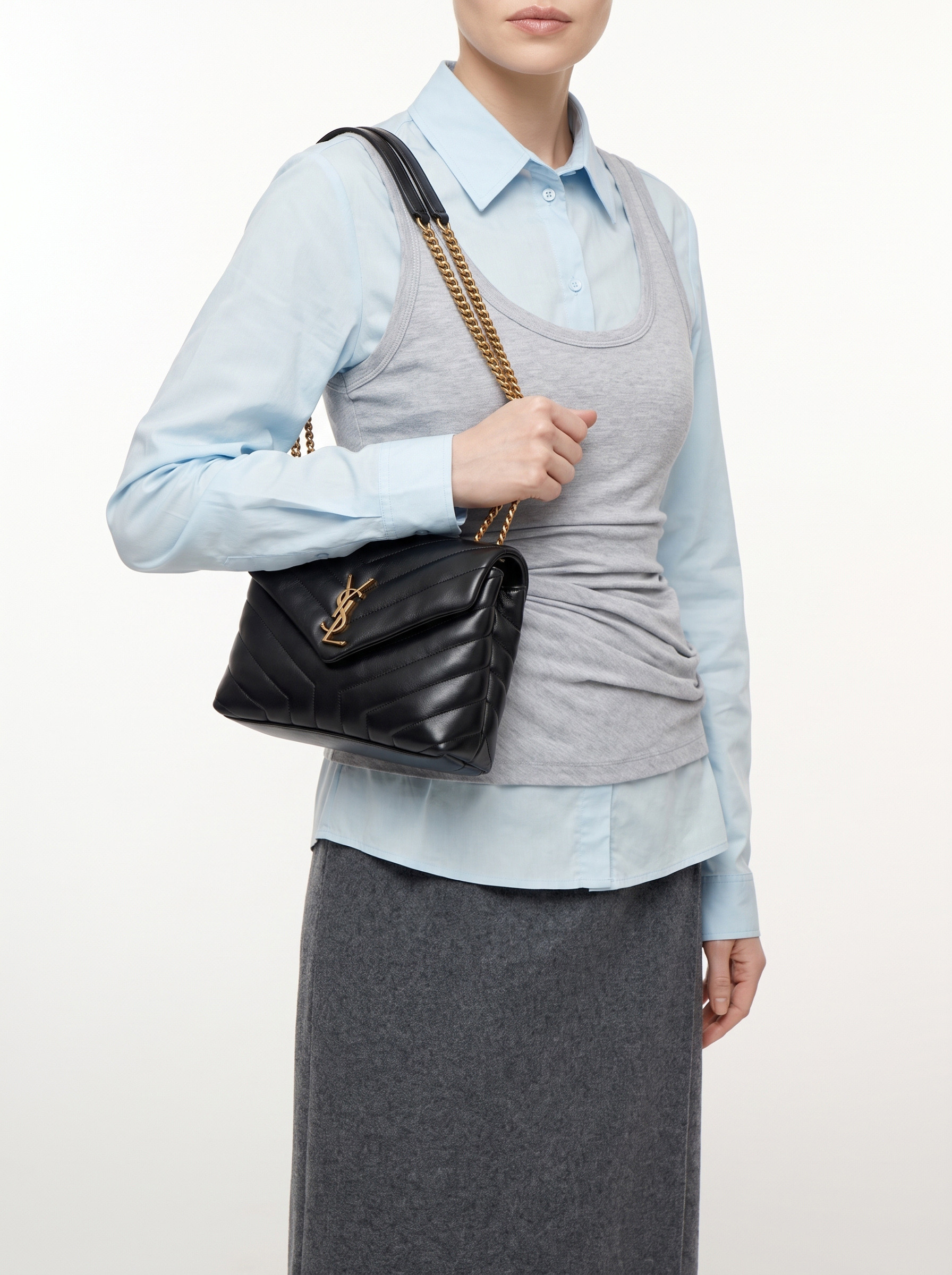 Сумки Saint Laurent LouLou изображение #2