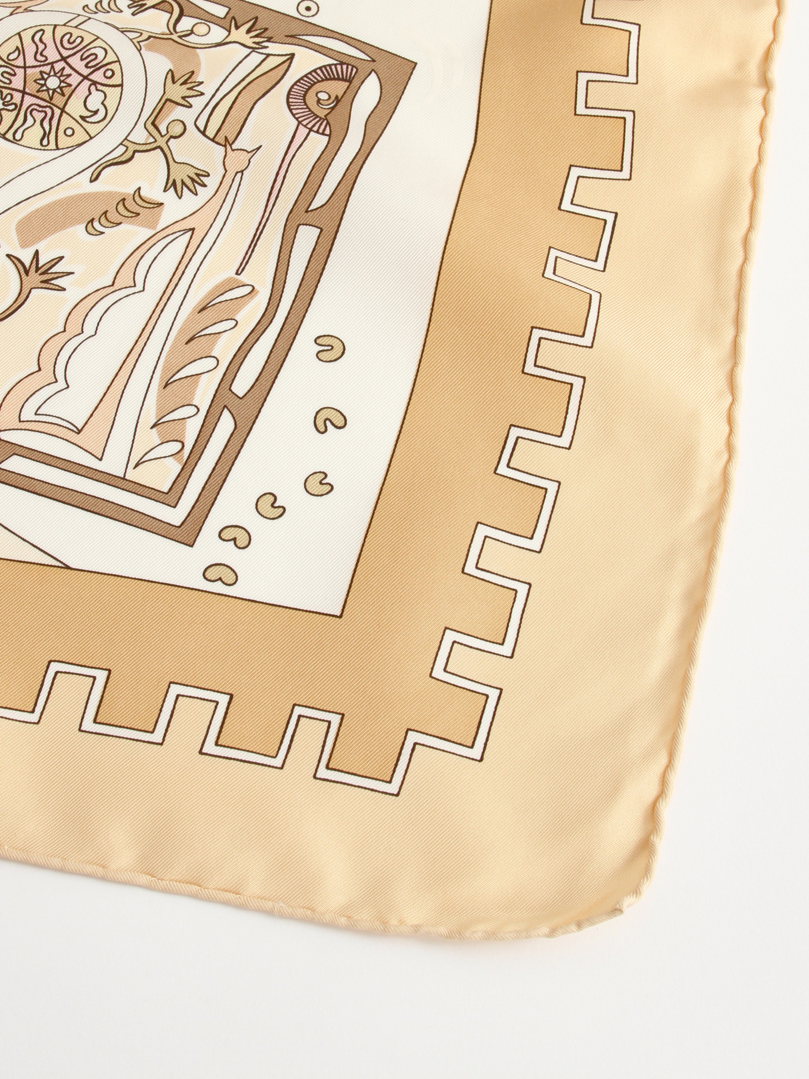 Hermes Silk Scarf  4