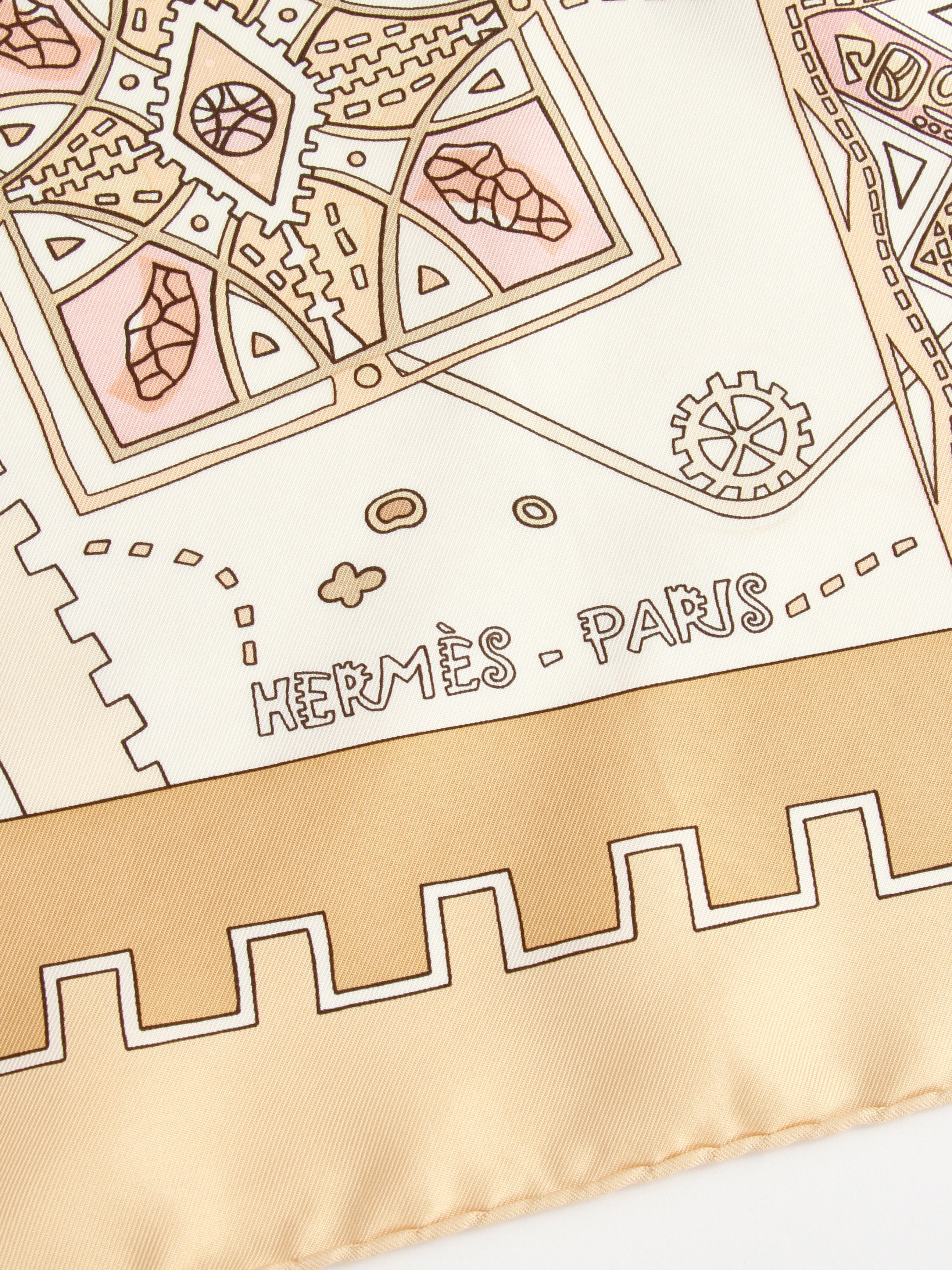 Hermes Silk Scarf  2