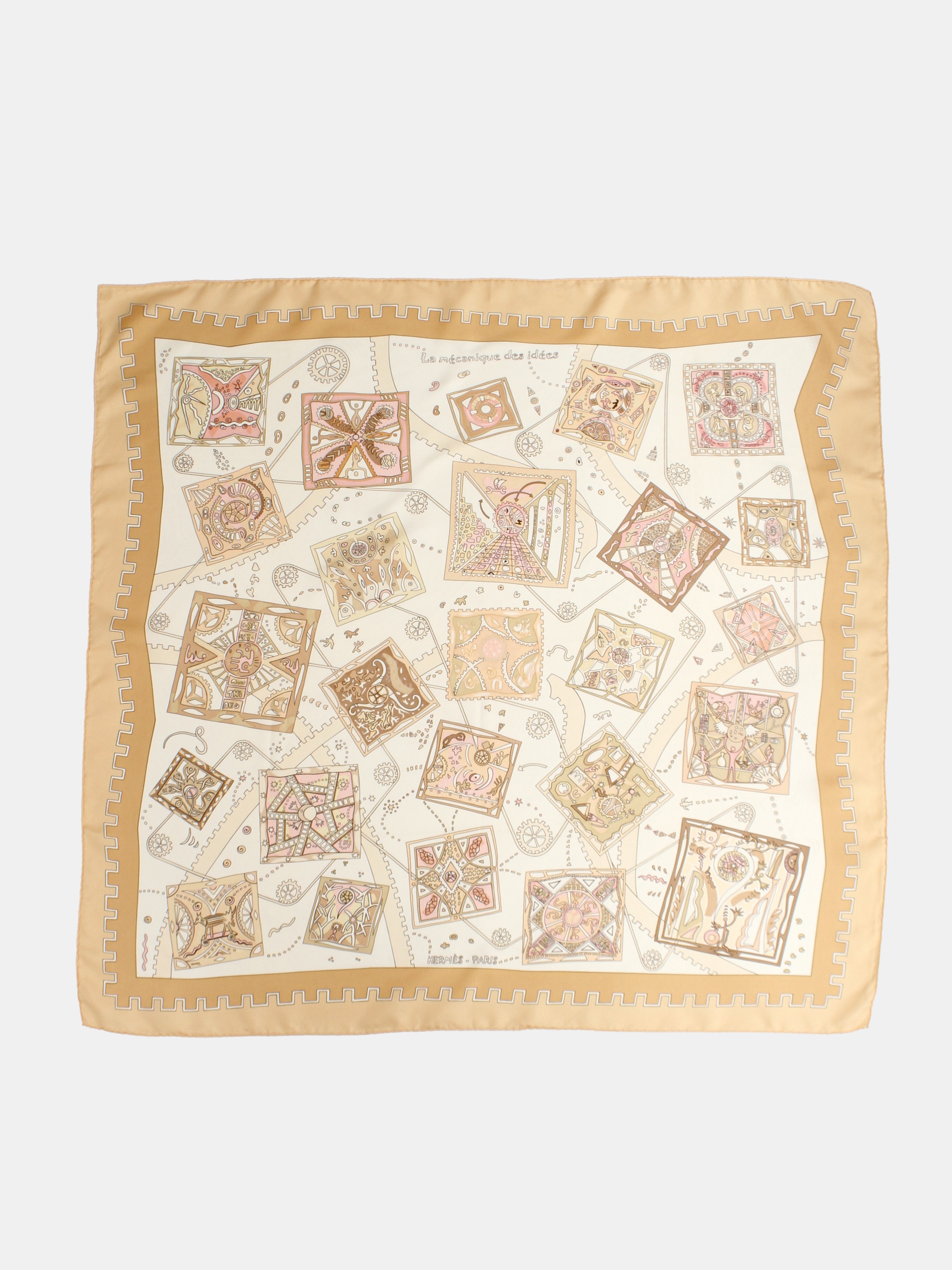 Hermes Silk Scarf  0