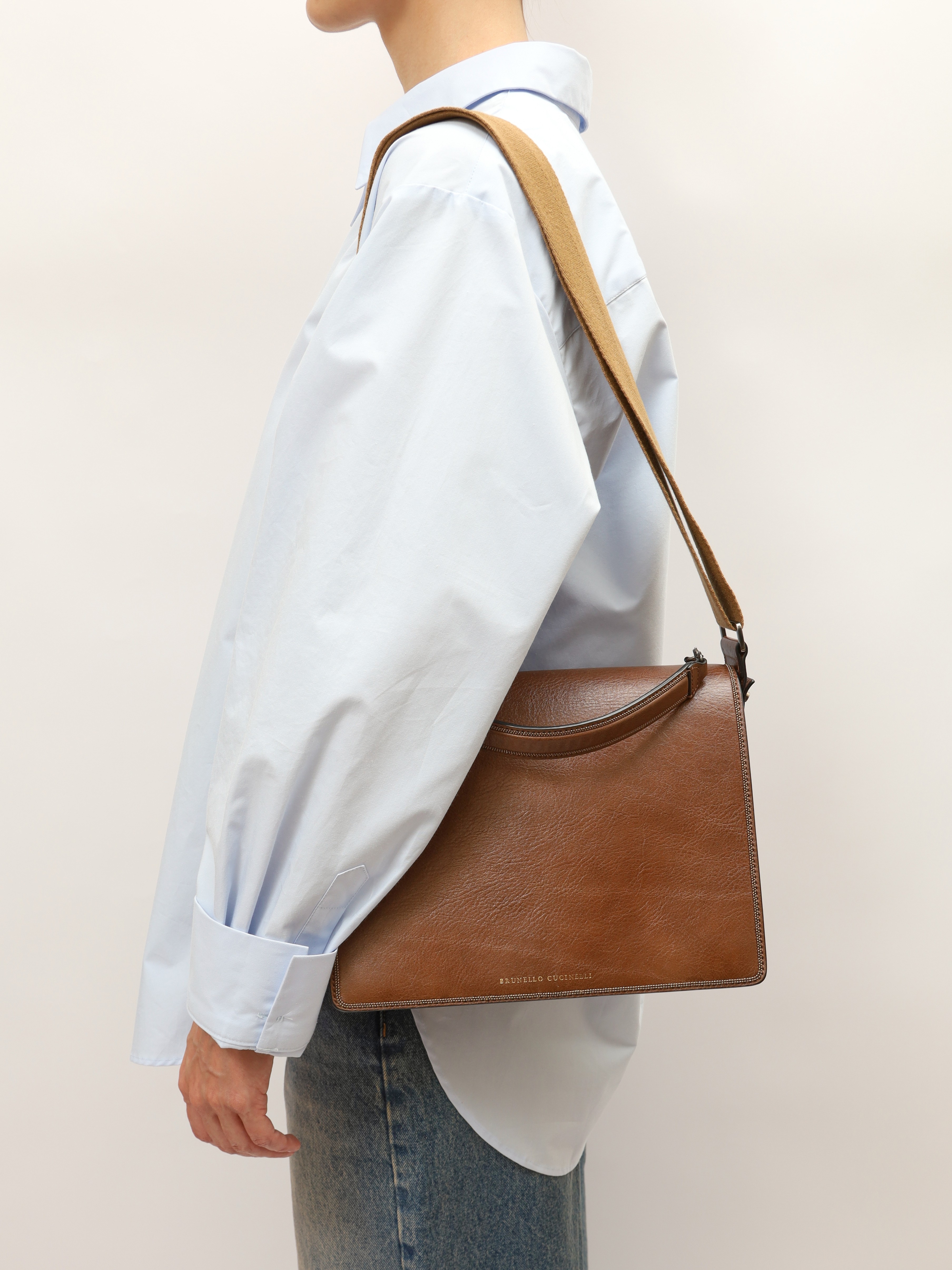 Brunello Cucinelli Leather Bag 1