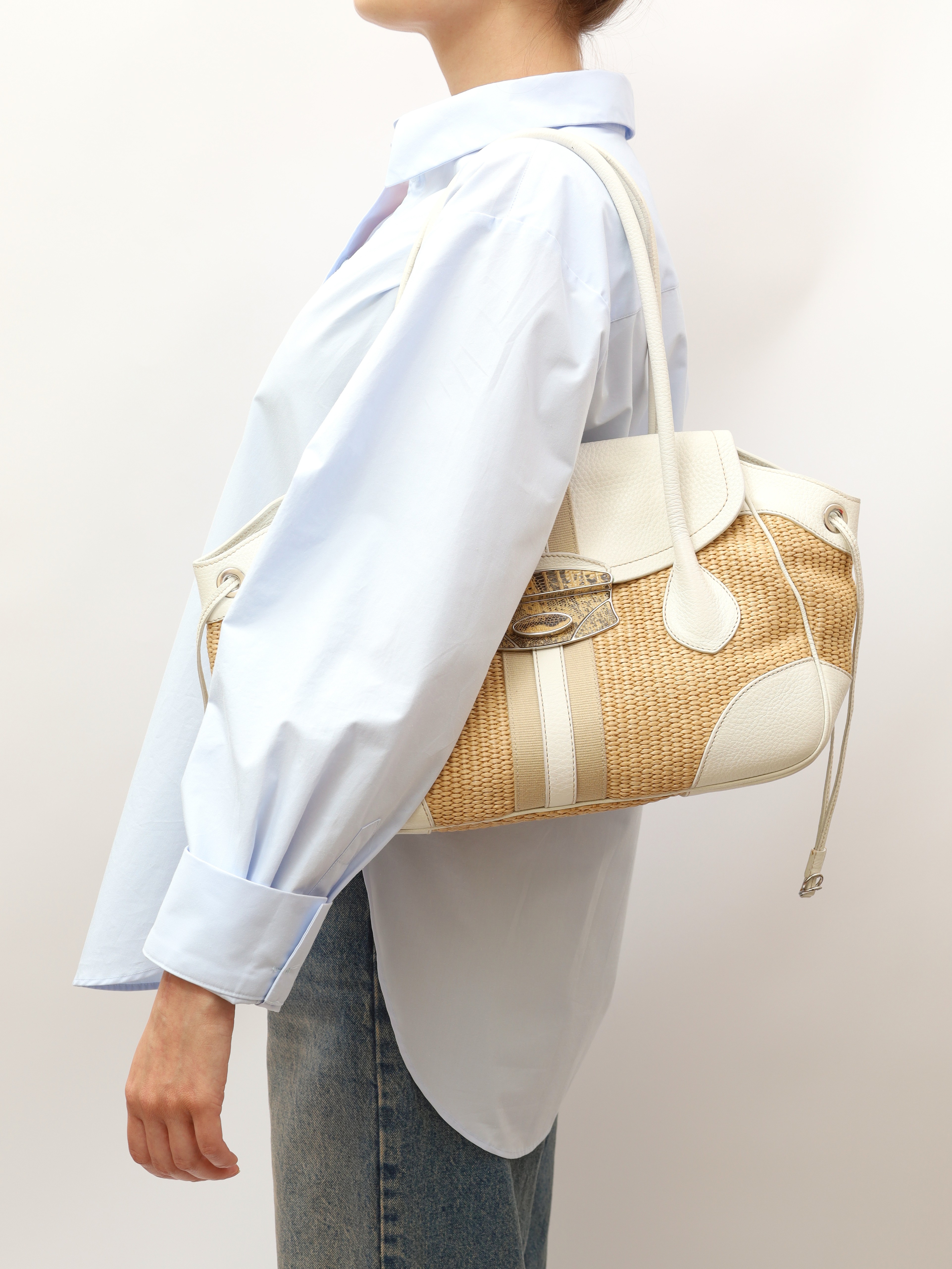Prada Raffia Bag  2