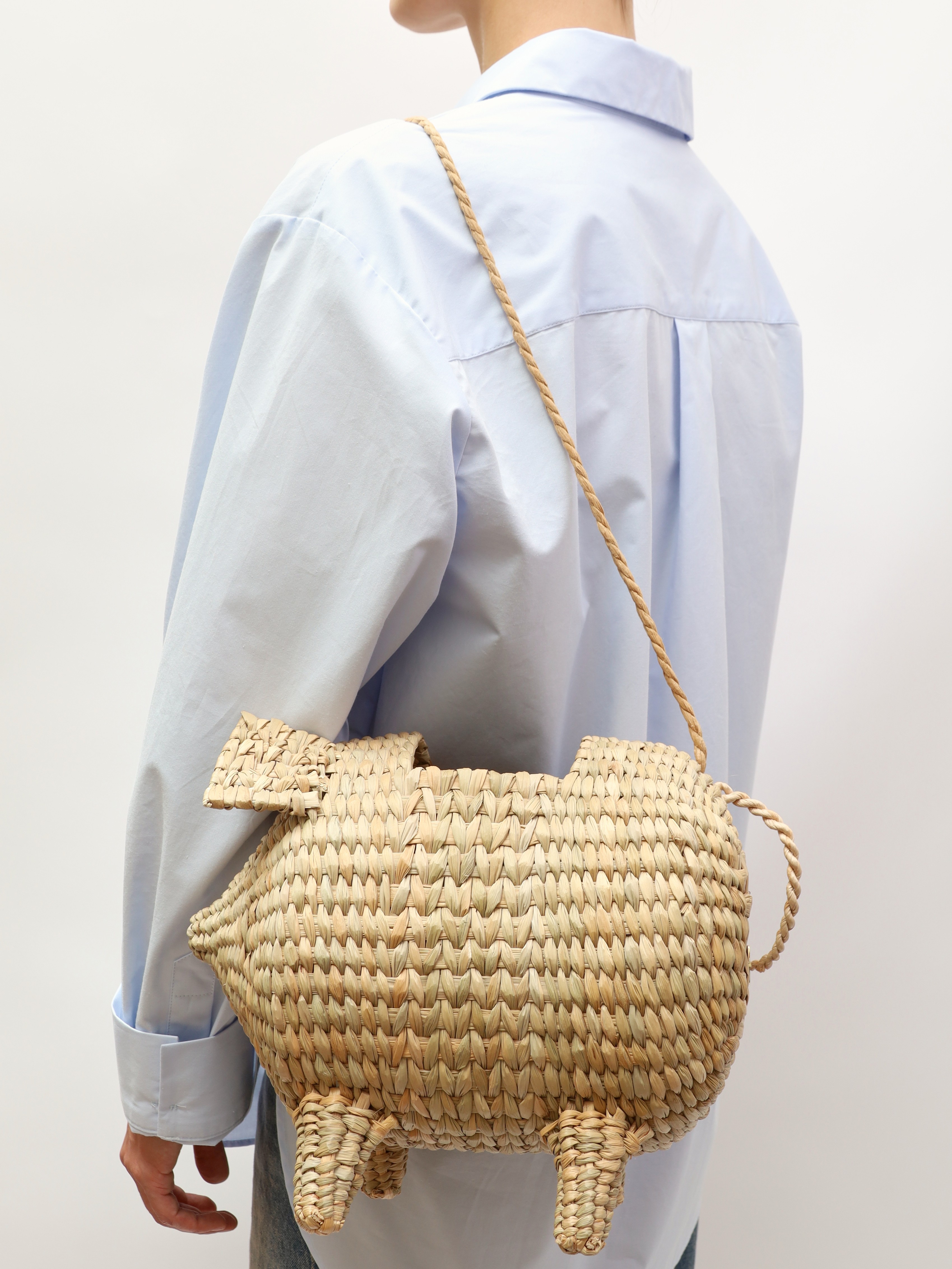 Cult Gaia Raffia Bag 1
