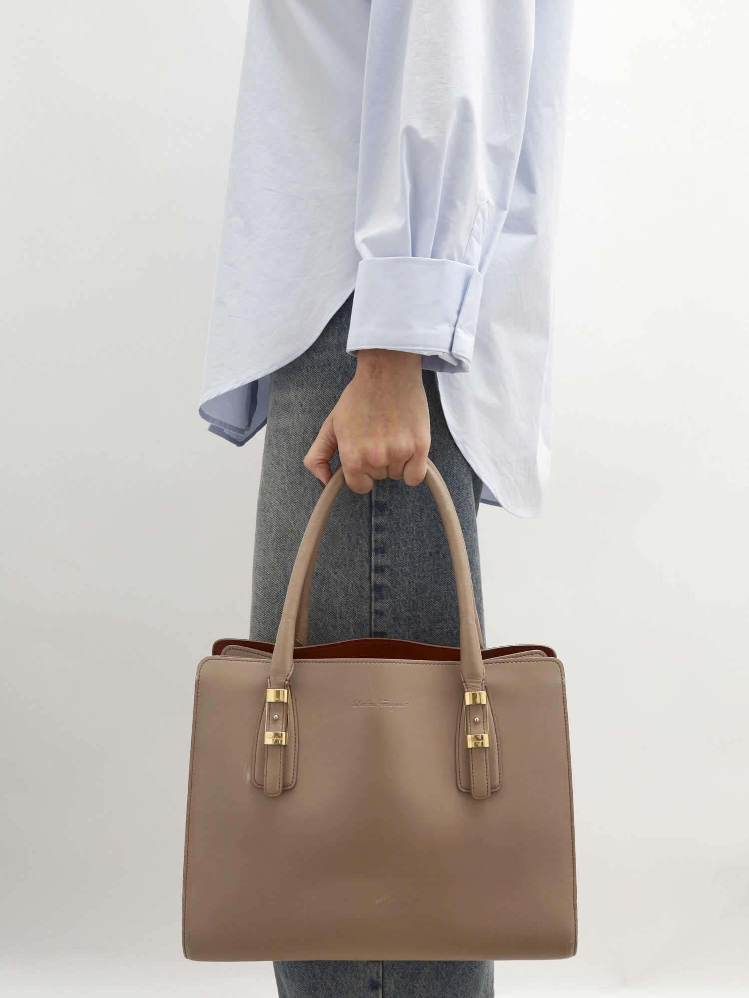 Salvatore Ferragamo Leather Bag 1