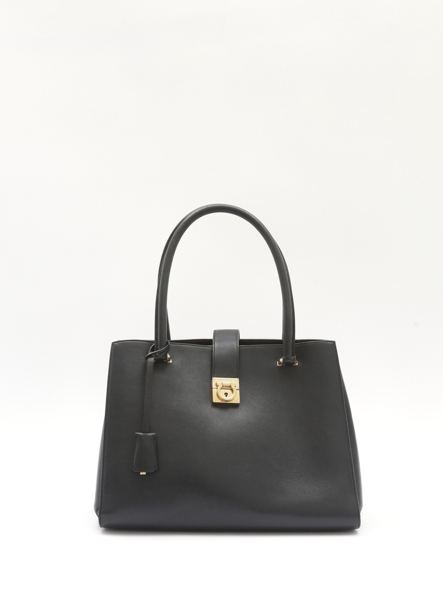 Salvatore Ferragamo Leather Bag  0