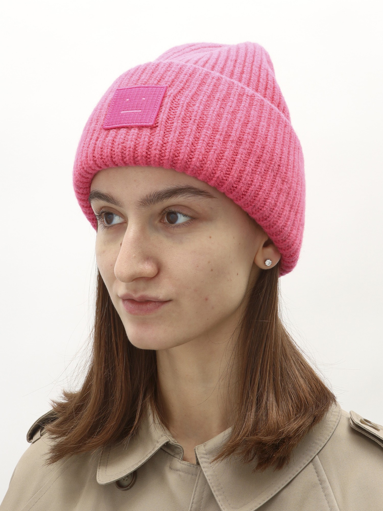 Acne Studios Pansy Wool Beanie  2