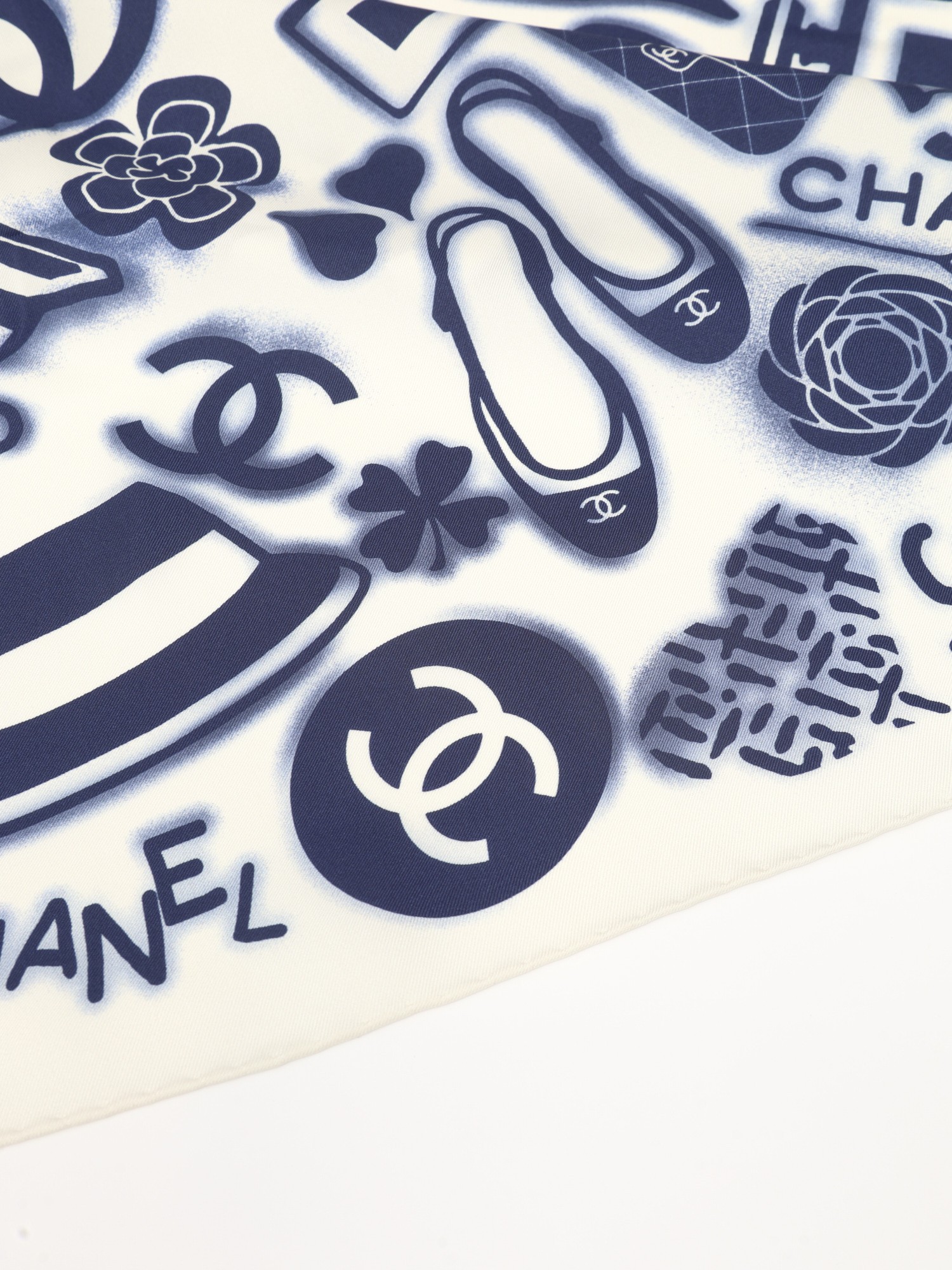 Chanel Silk Scarf 4