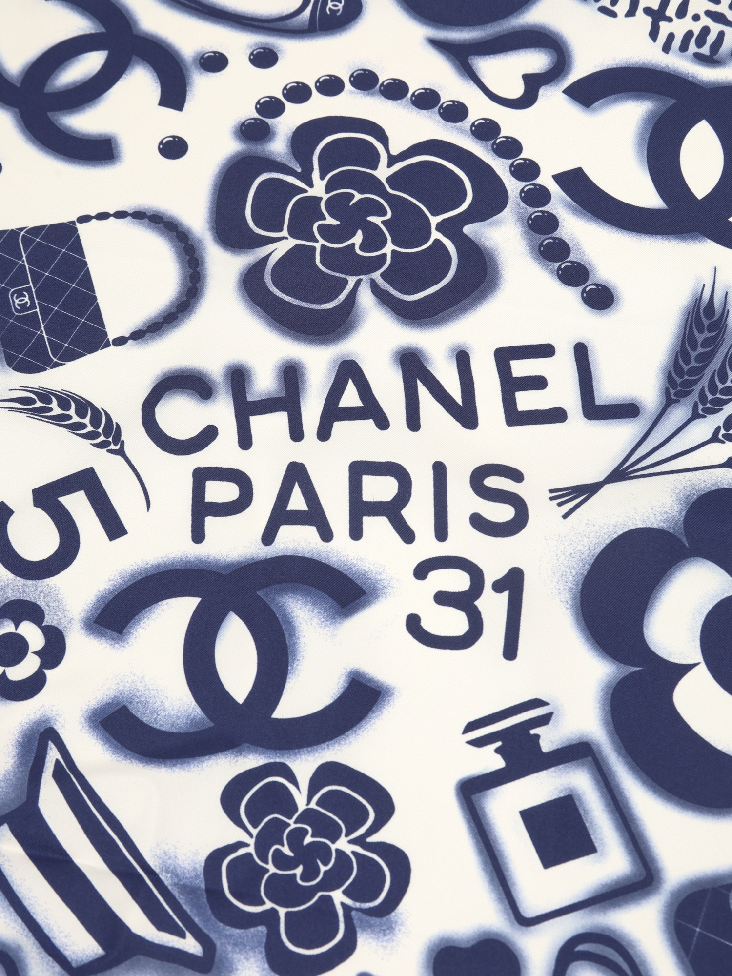 Chanel Silk Scarf 2
