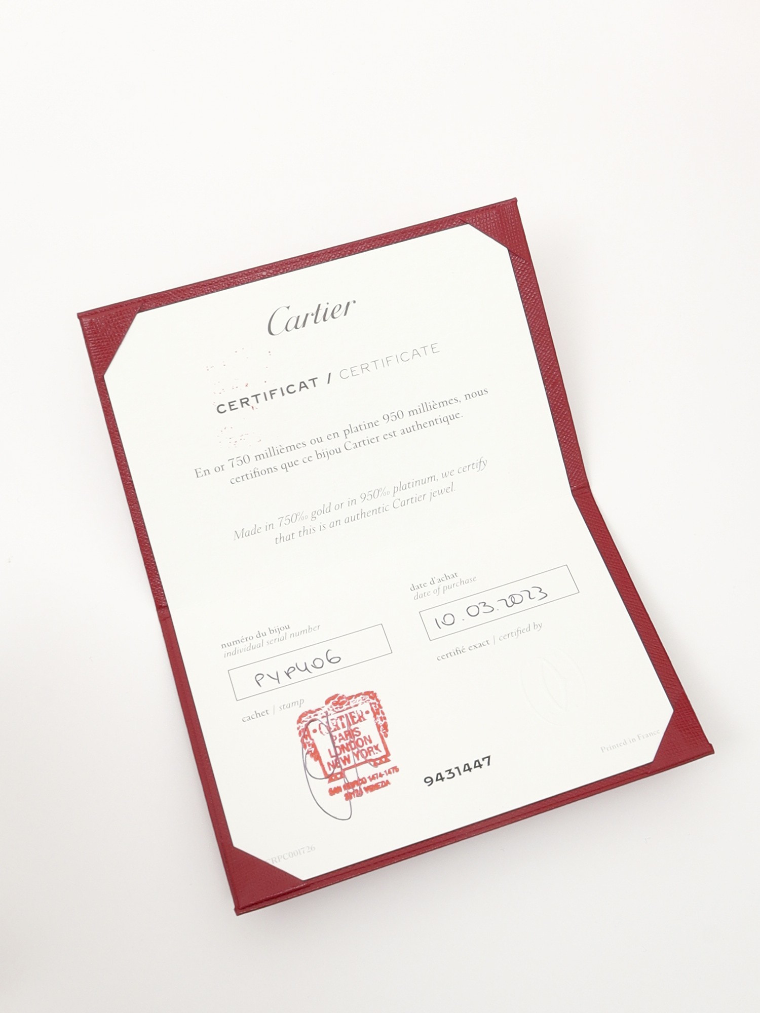 Cartier Ecrou de Cartie 6