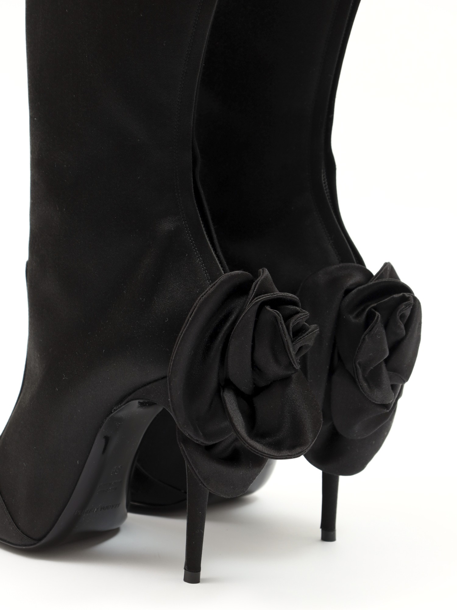 Magda Butrym Sharp Pointed Flower Boots 39 1