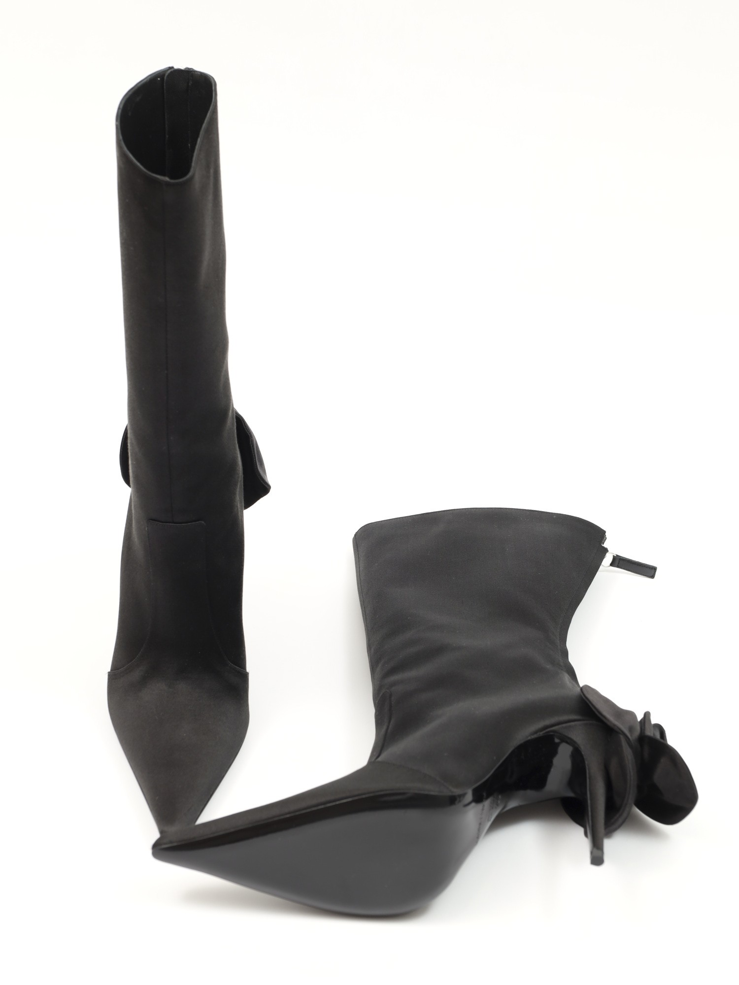 Magda Butrym Sharp Pointed Flower Boots 39 8