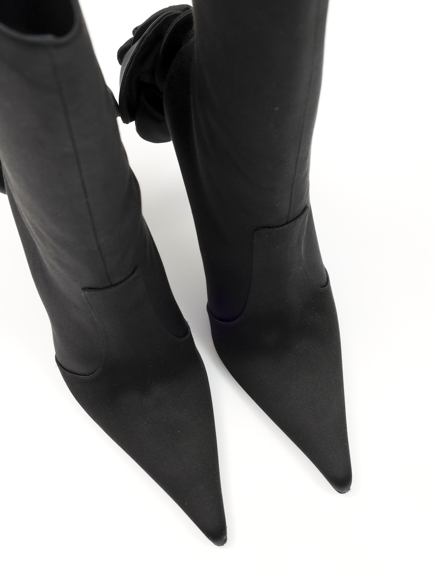Magda Butrym Sharp Pointed Flower Boots 39 7