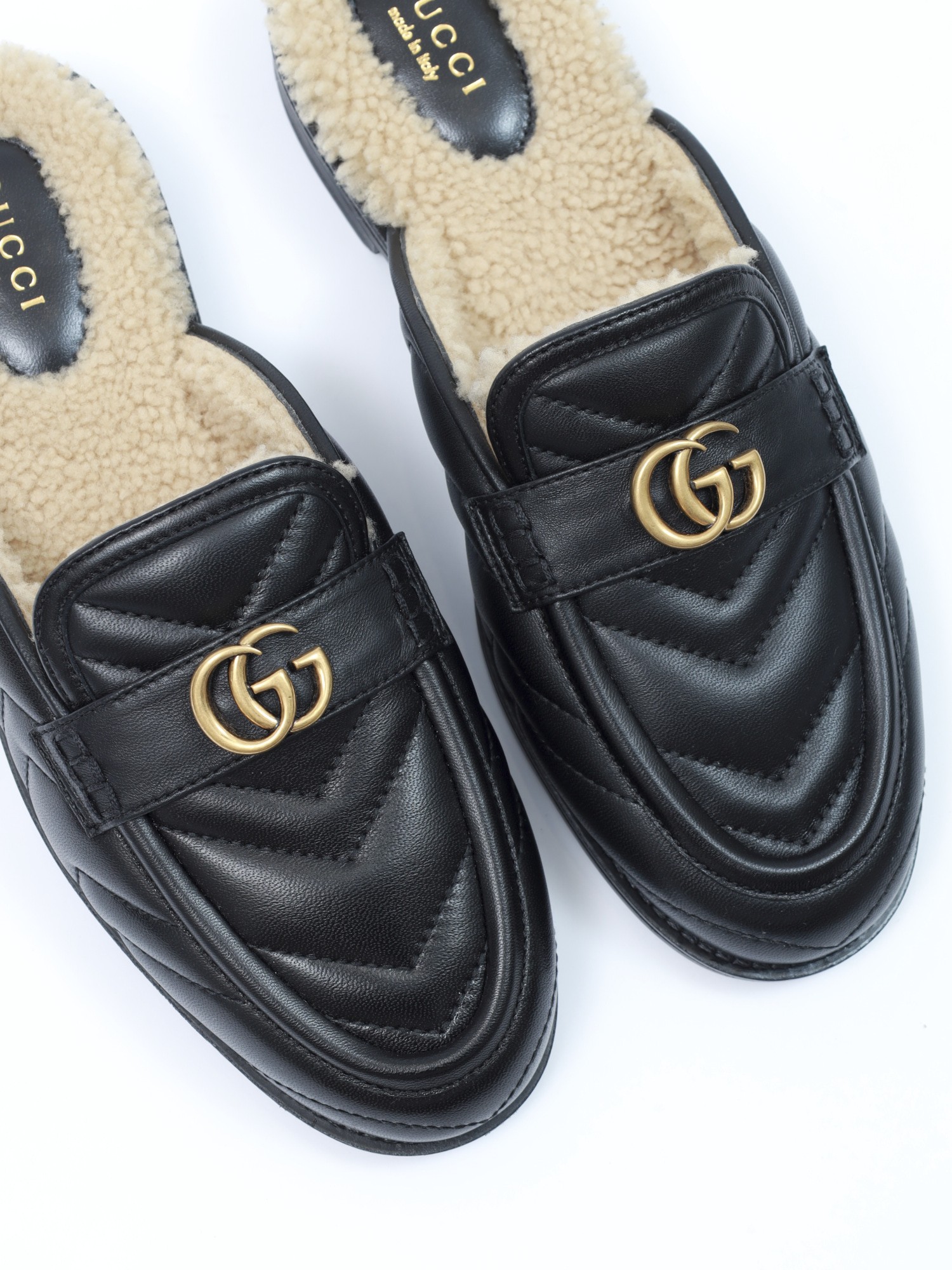 Gucci Fur Mules 35 6