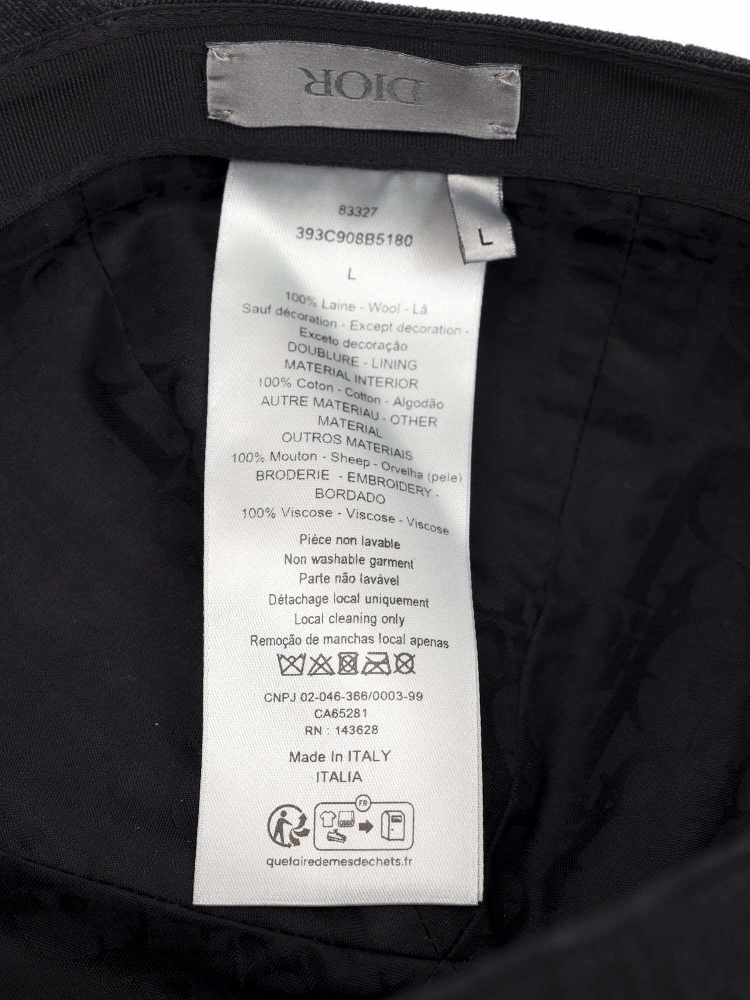 Dior Cap  7