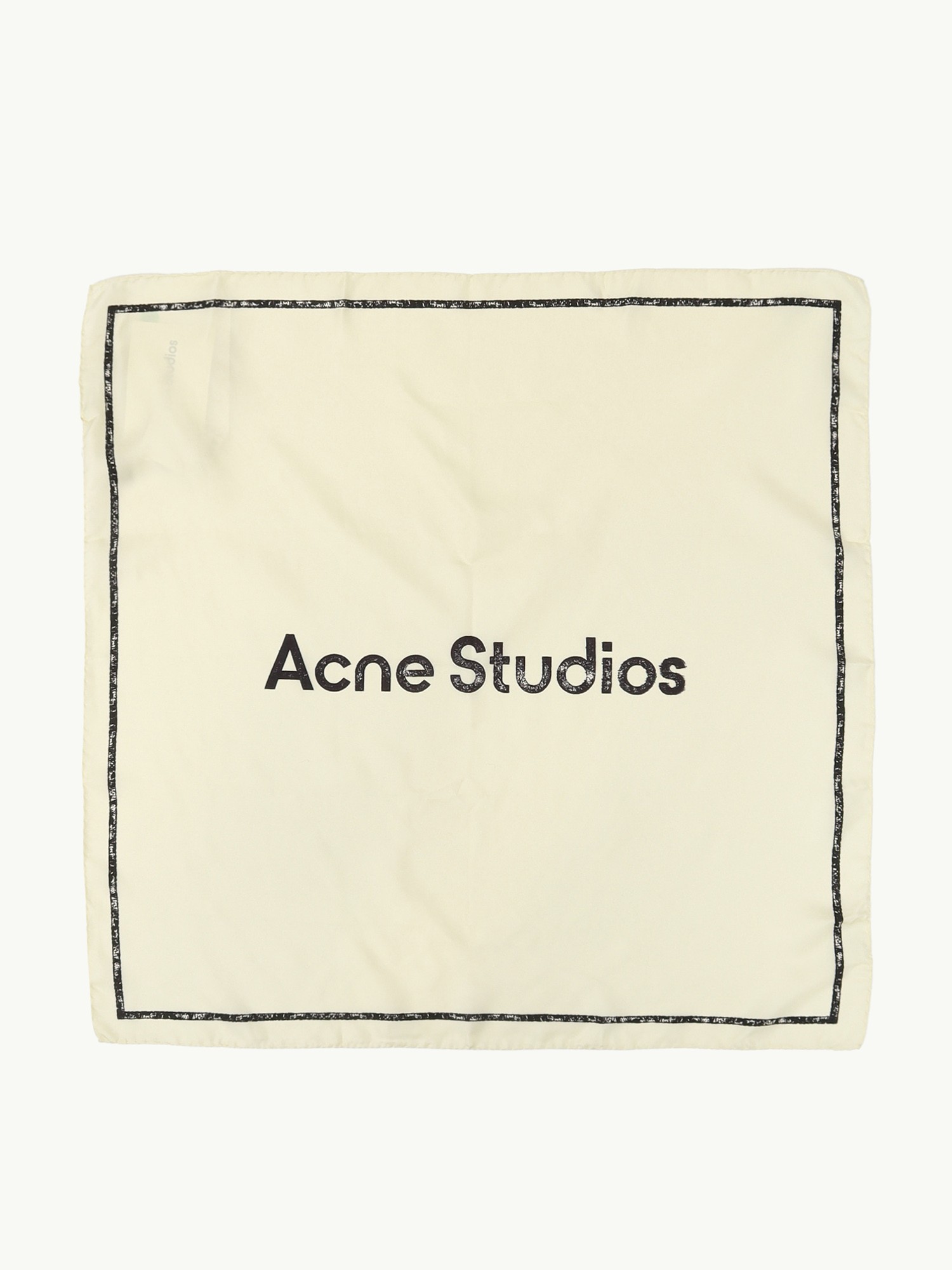 Acne Studios Silk Scarf  0