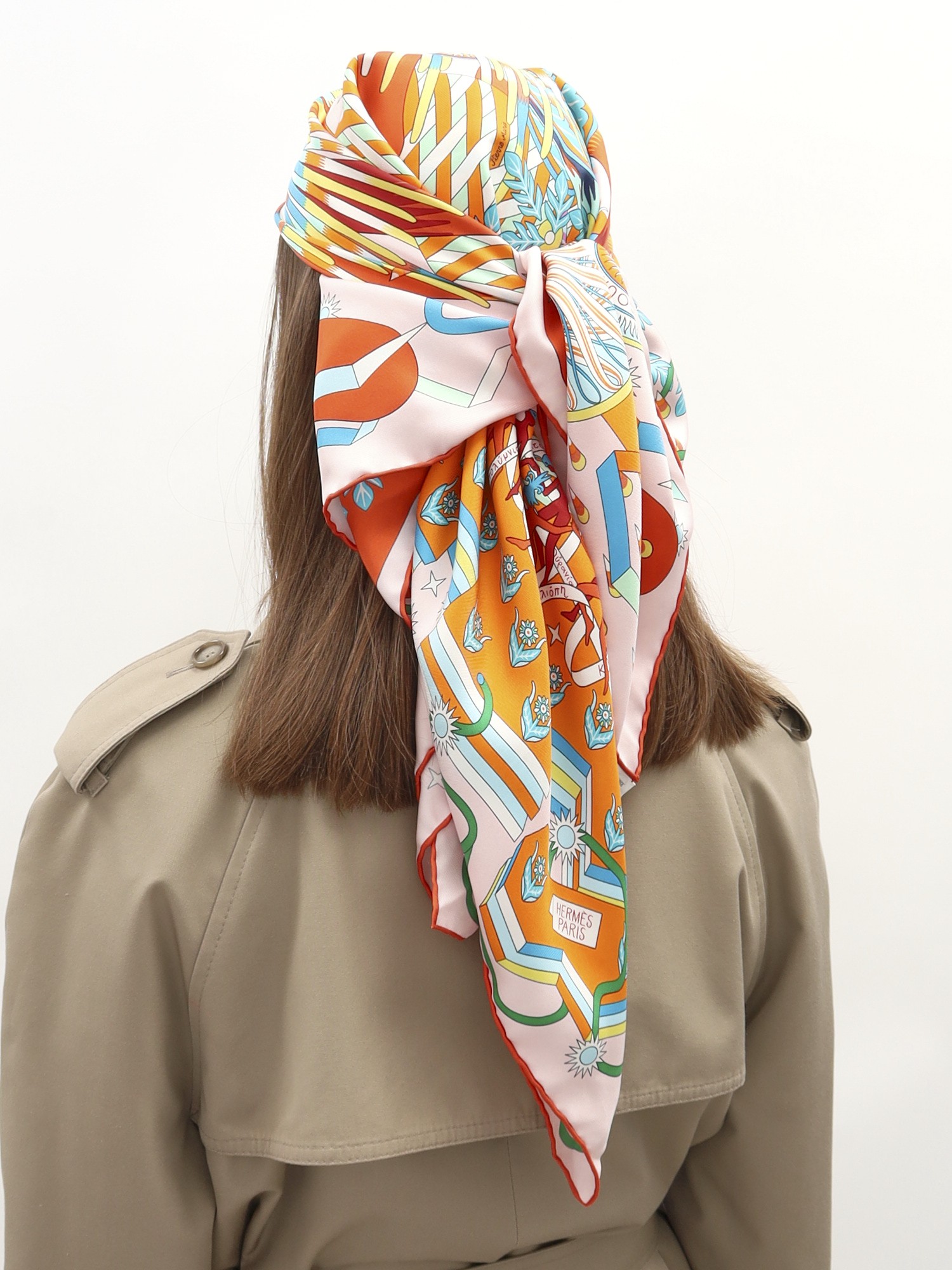 Hermes Silk Scarf 1