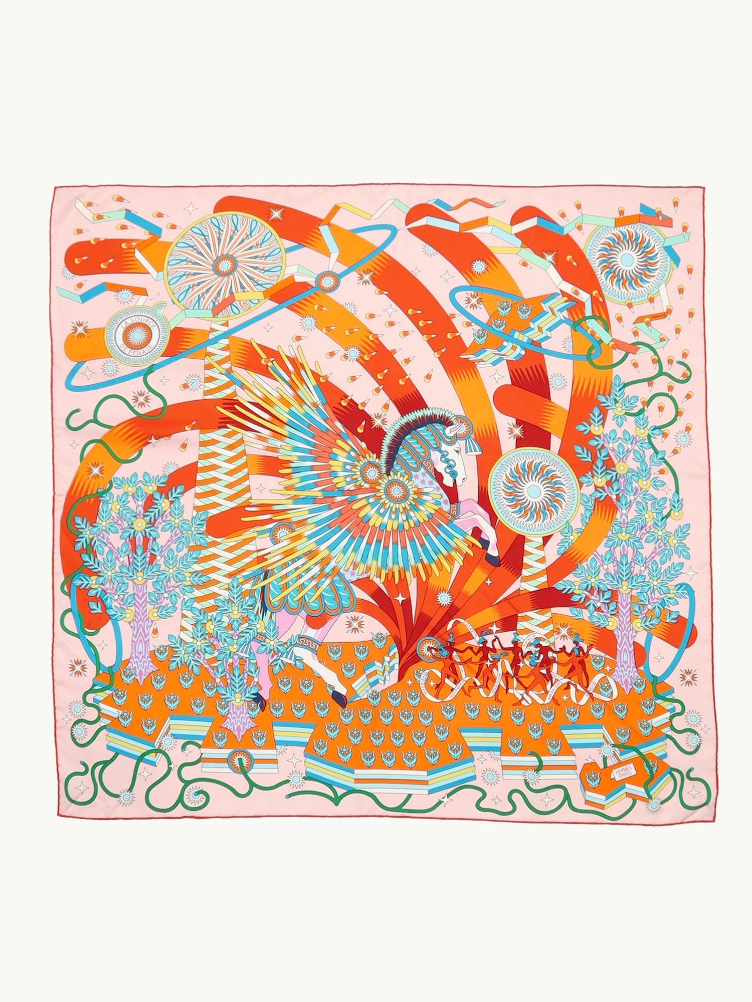 Hermes Silk Scarf 0