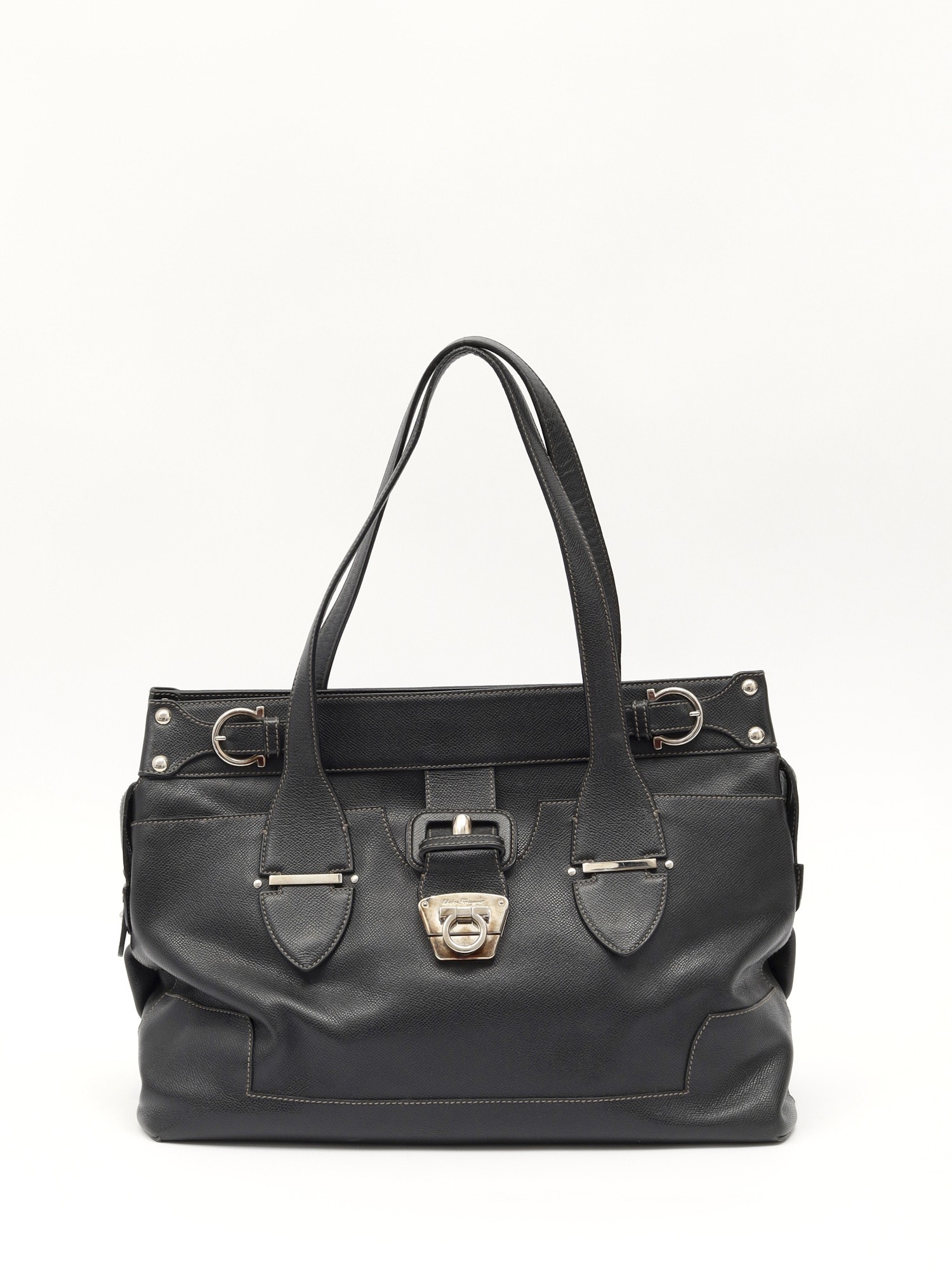 Salvatore Ferragamo Leather Bag 0