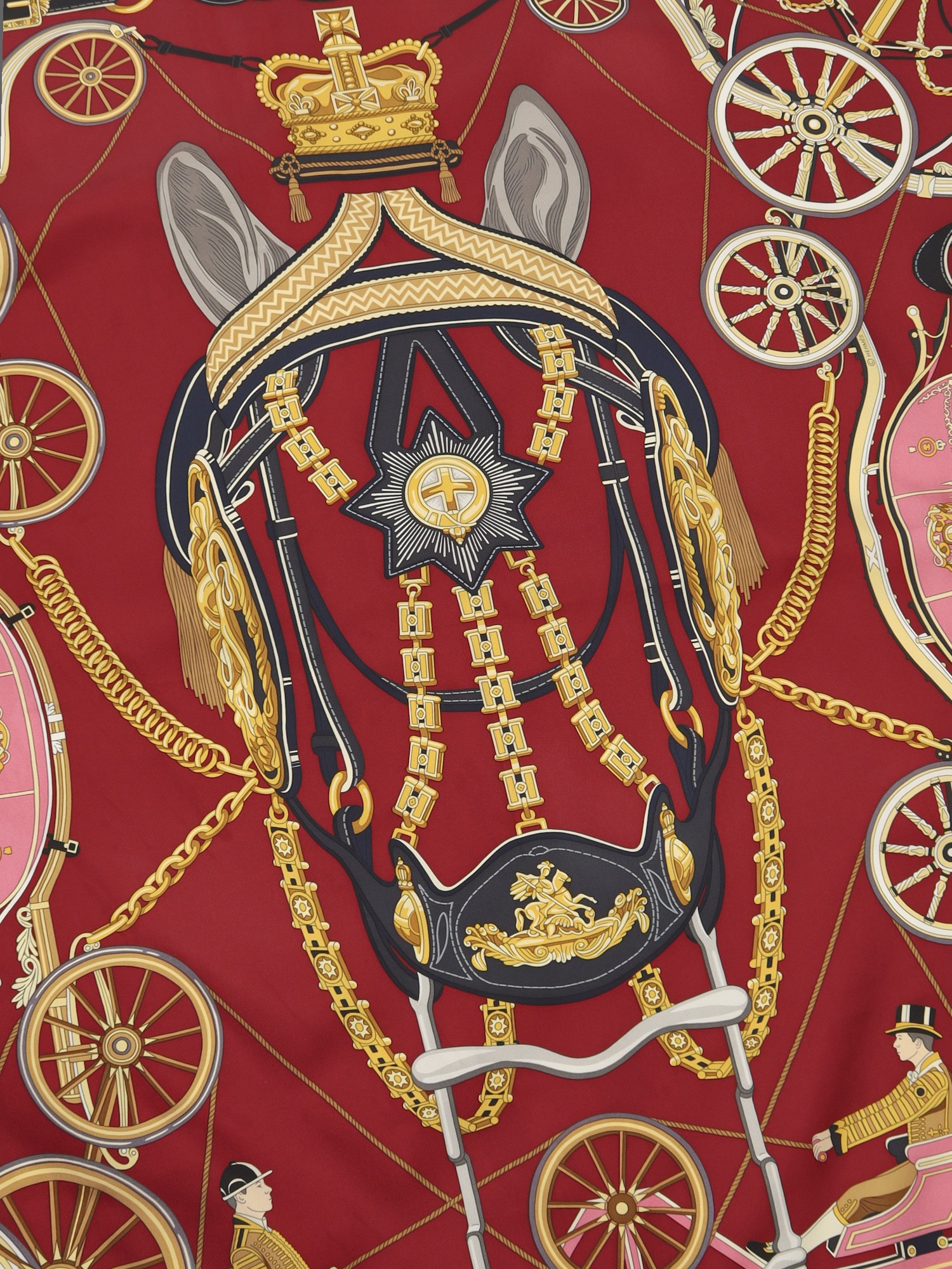 Hermes Silk Scarf  3