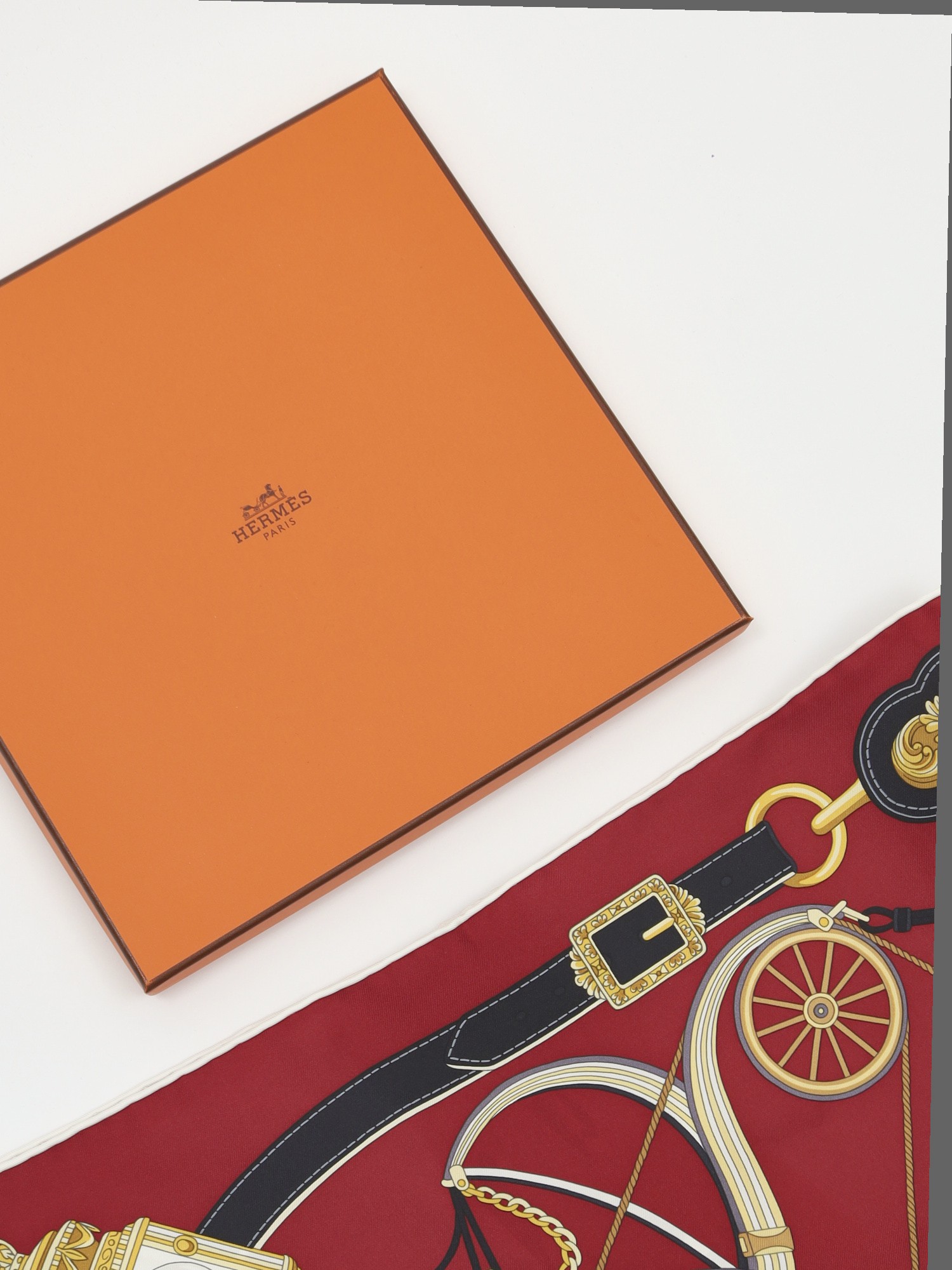 Hermes Silk Scarf  7