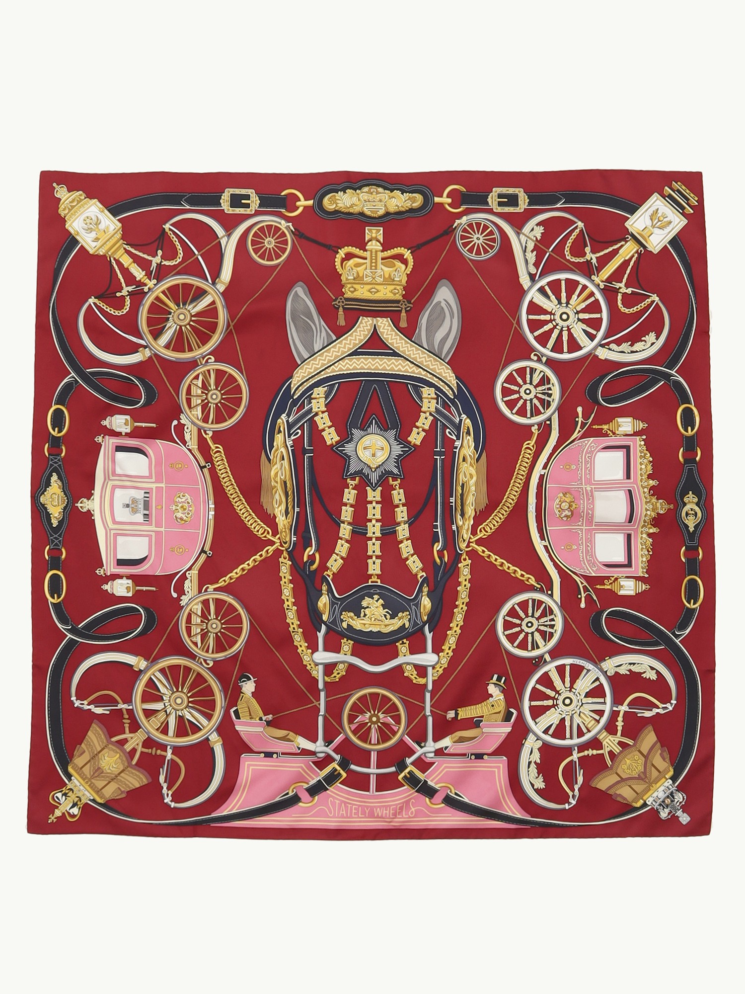 Hermes Silk Scarf  0