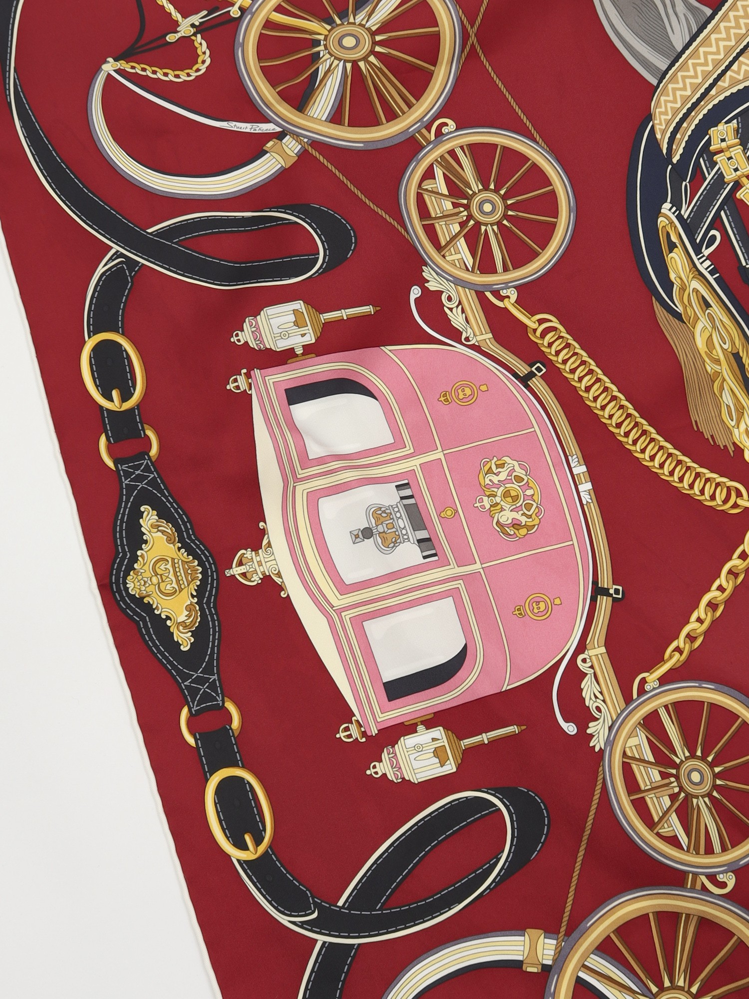 Hermes Silk Scarf  4