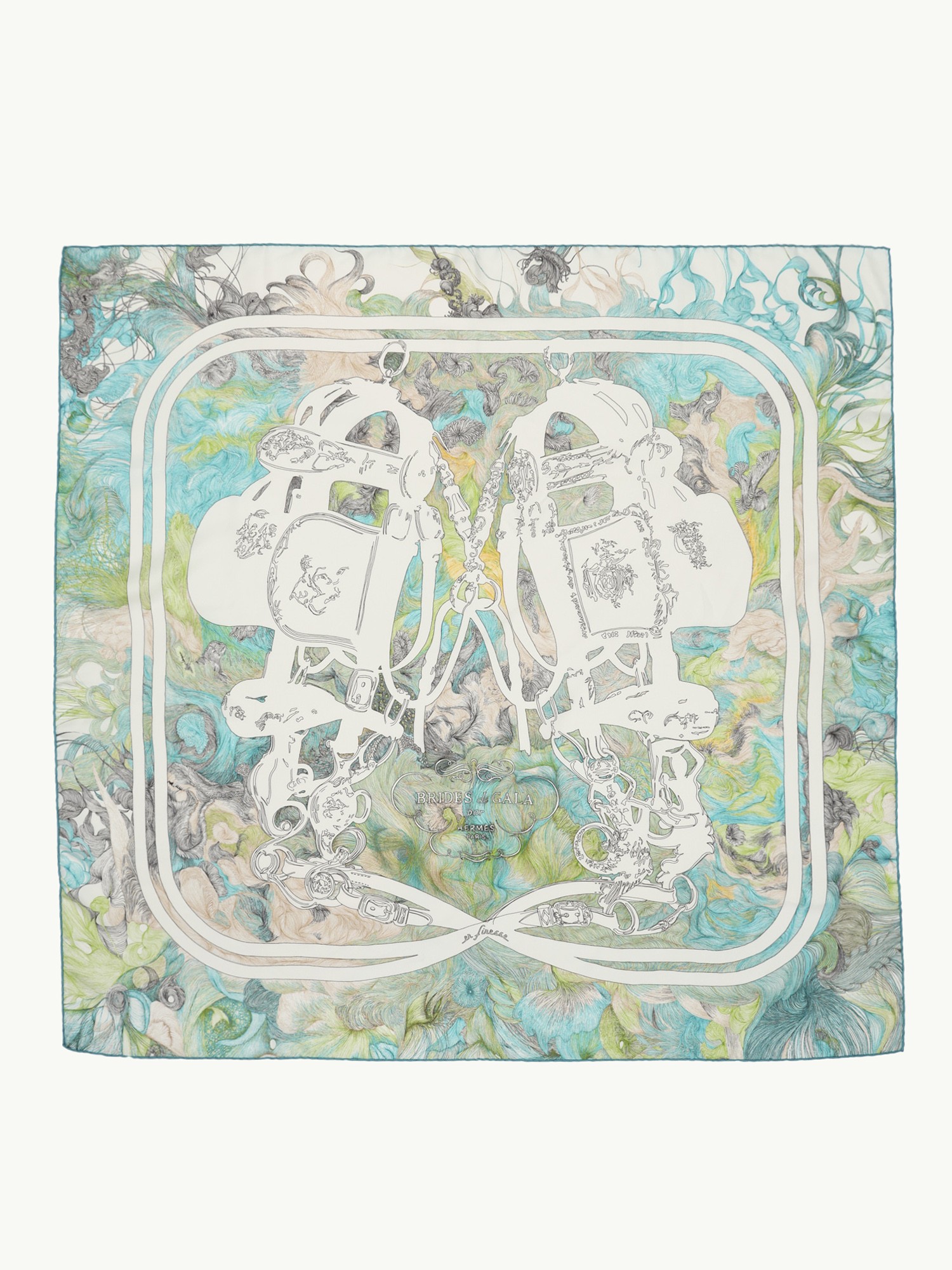 Hermes Silk Scarf 0