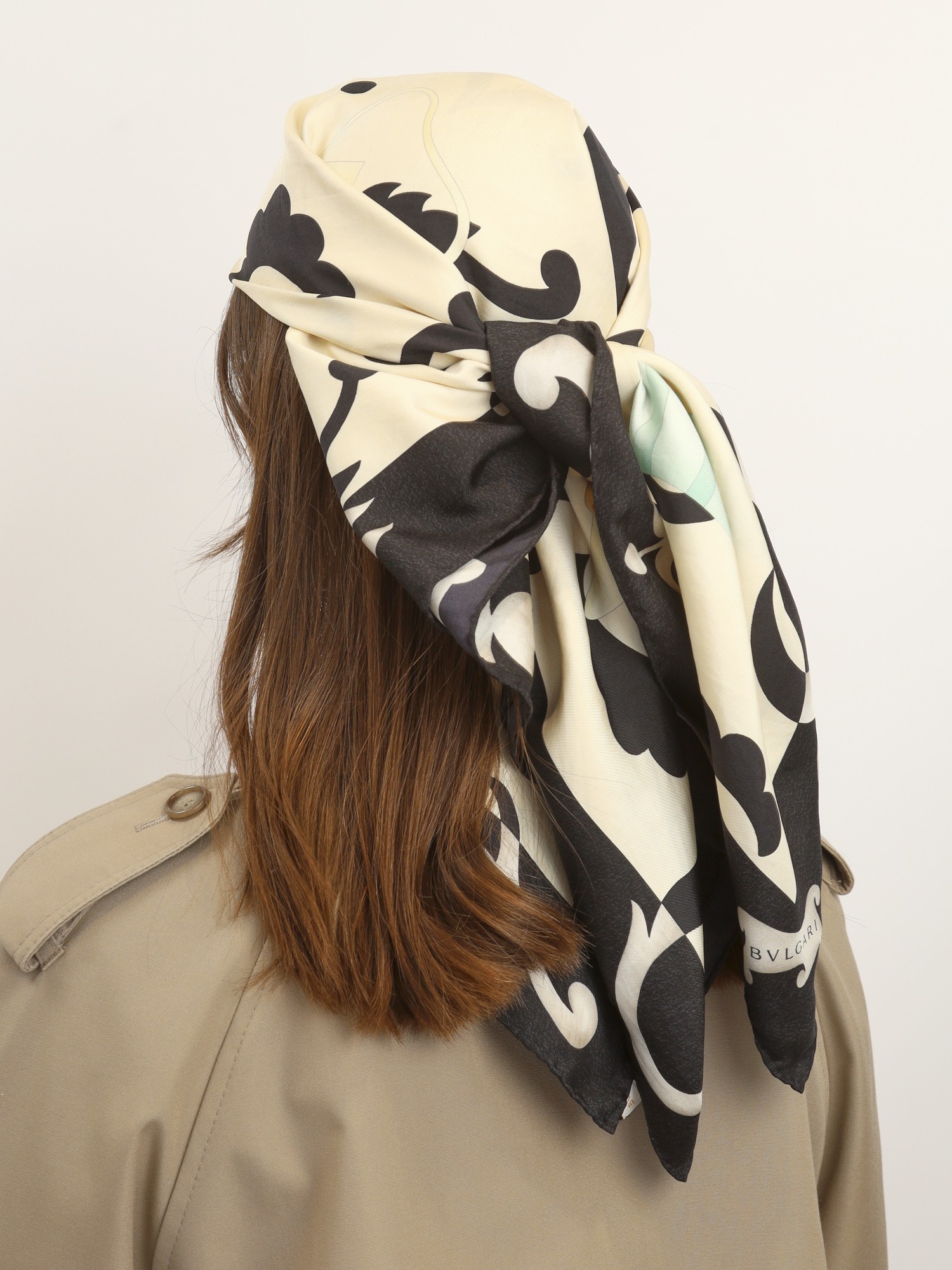 Bvlgari Silk Scarf 1