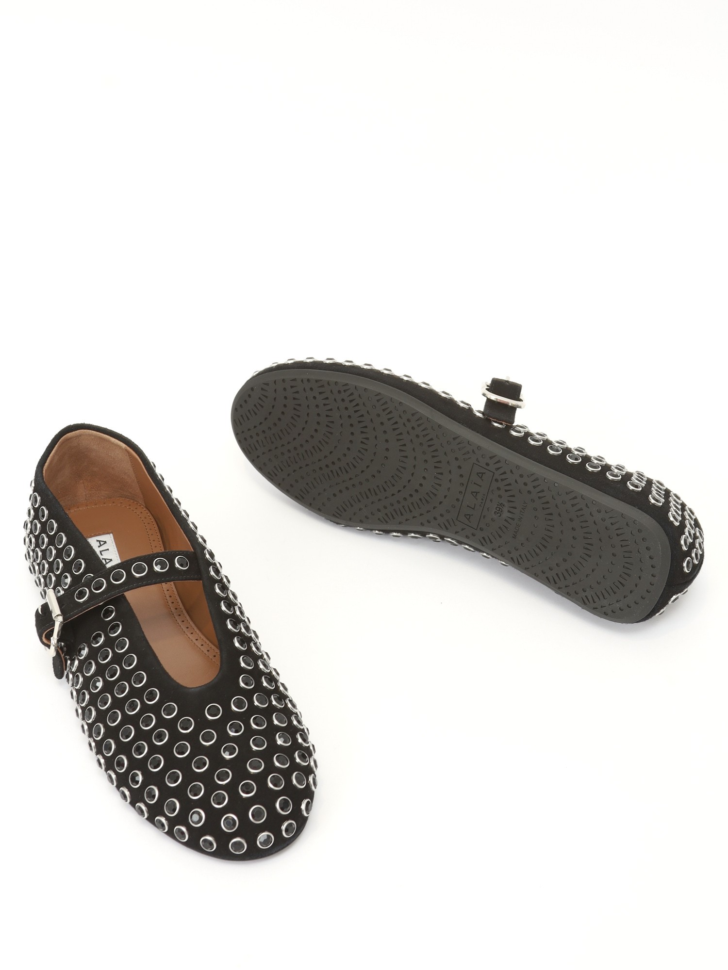 Alaia Strass Ballet Flats 39.5 9