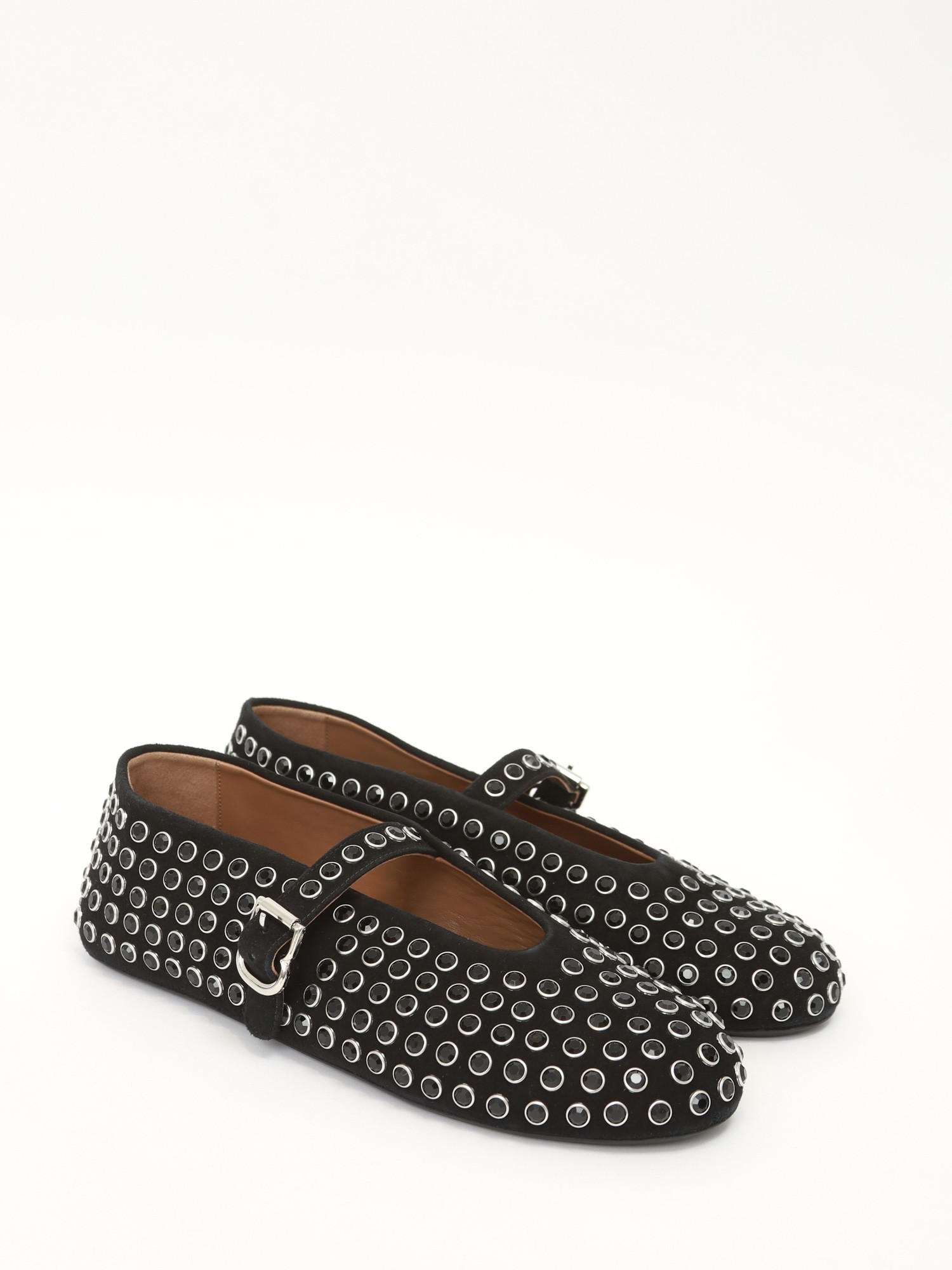 Alaia Strass Ballet Flats 38.5 2