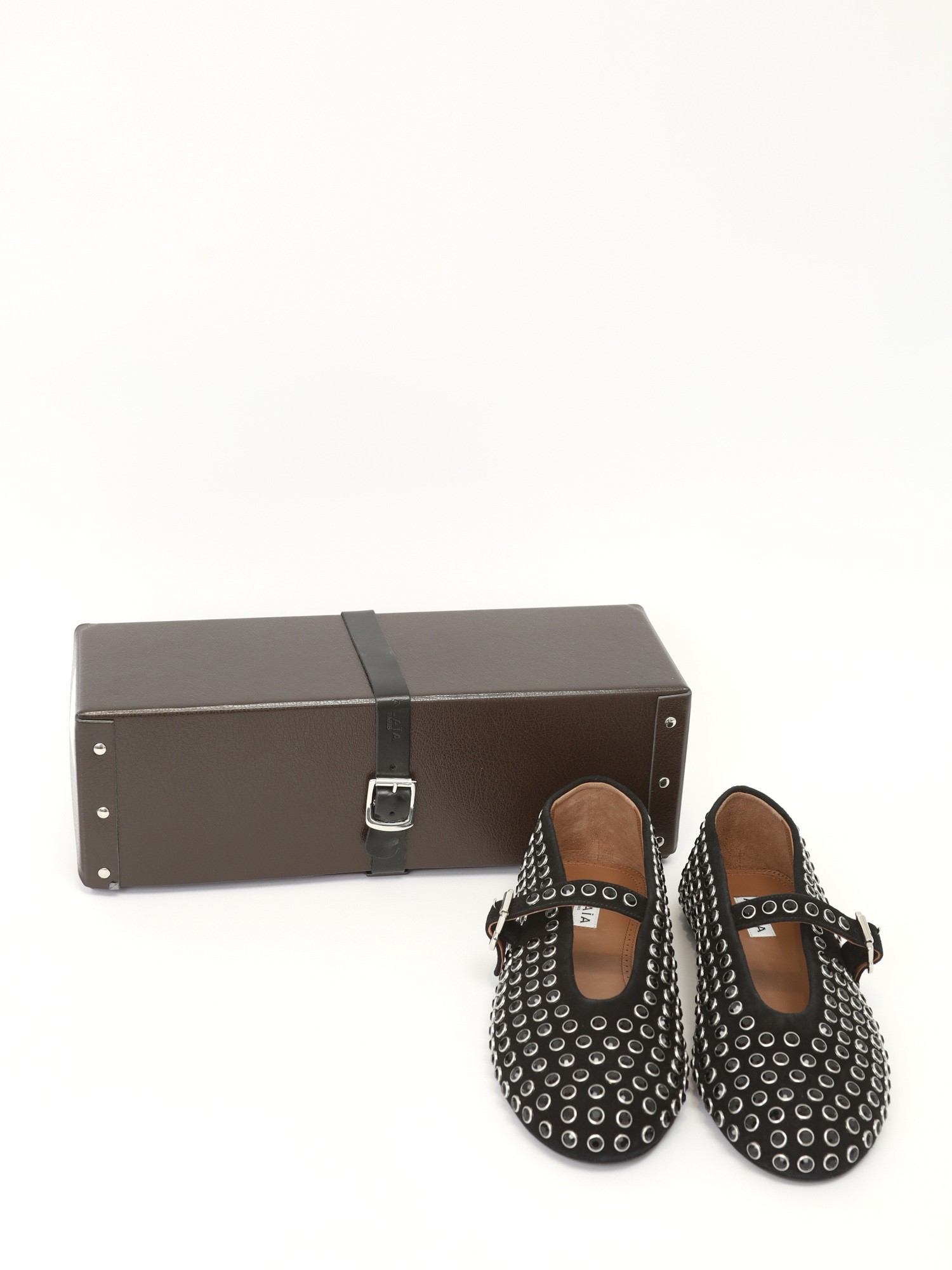 Alaia Strass Ballet Flats 37.5 9