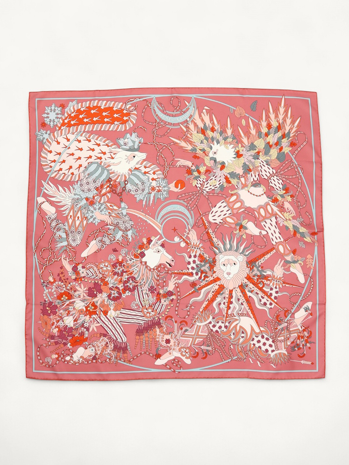 Hermes Silk Scarf 0