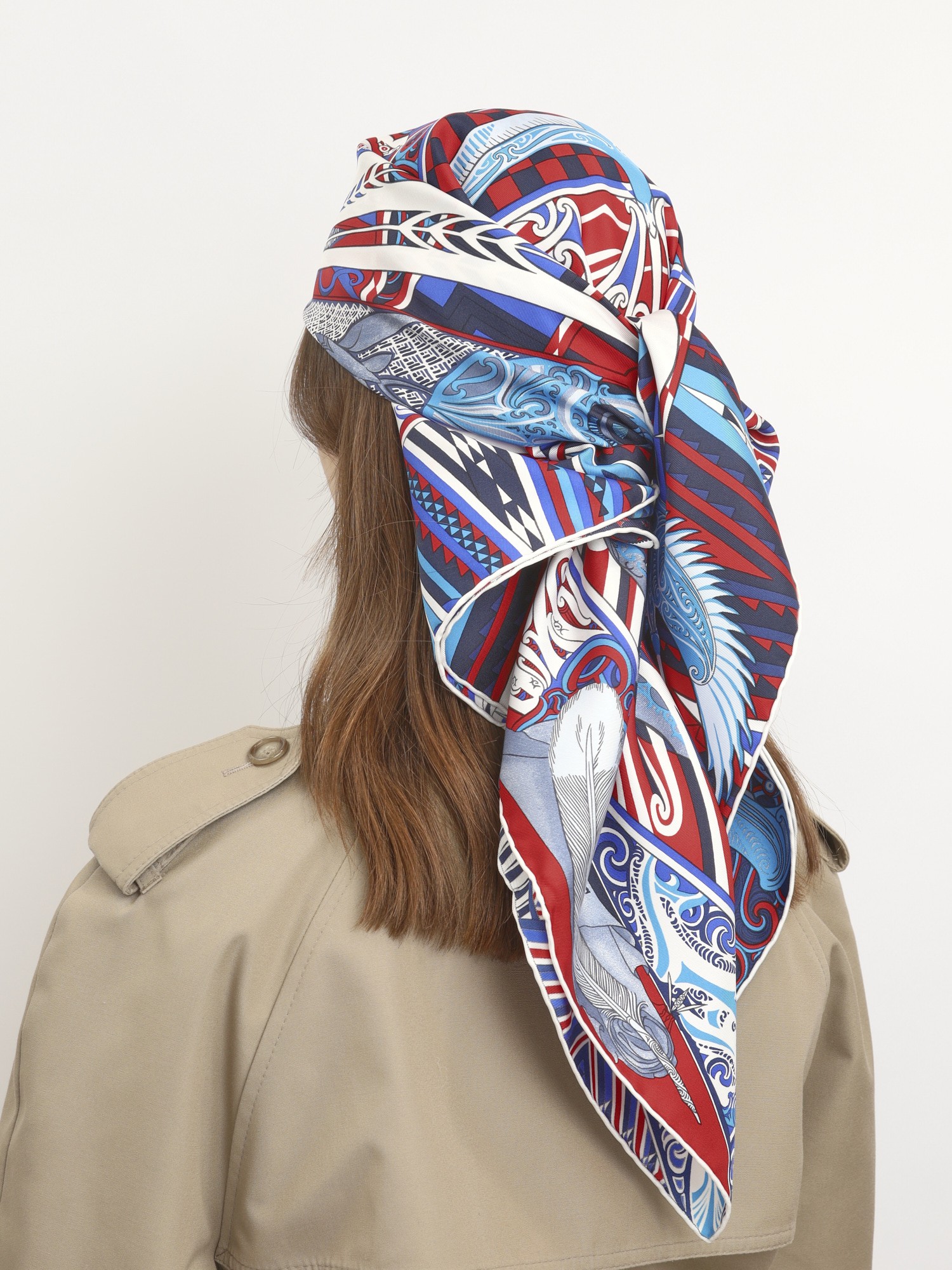Hermes Silk Scarf 1