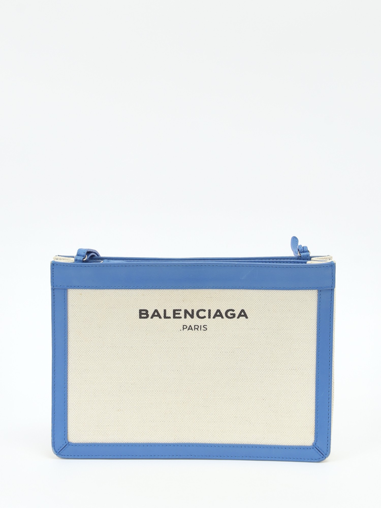 Balenciaga Navy Pochette 0