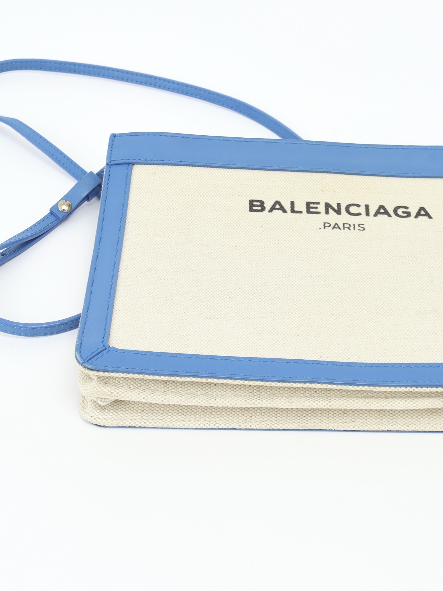 Balenciaga Navy Pochette 6