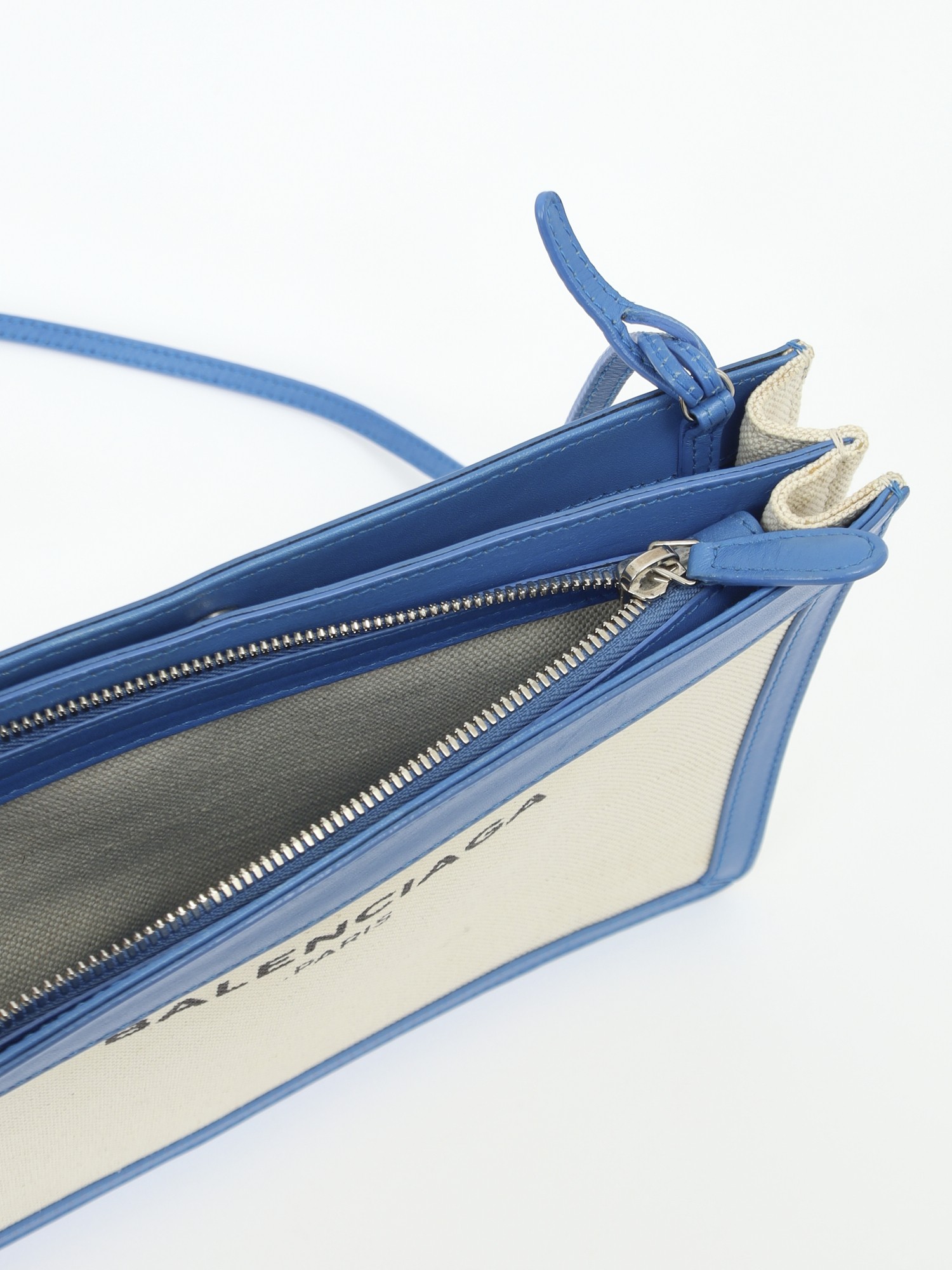 Balenciaga Navy Pochette 8