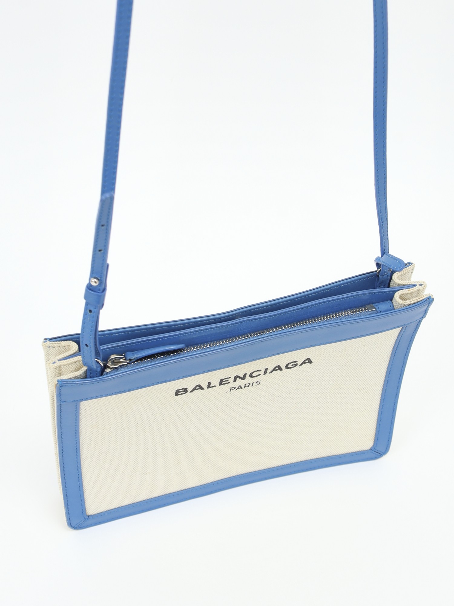 Balenciaga Navy Pochette 4