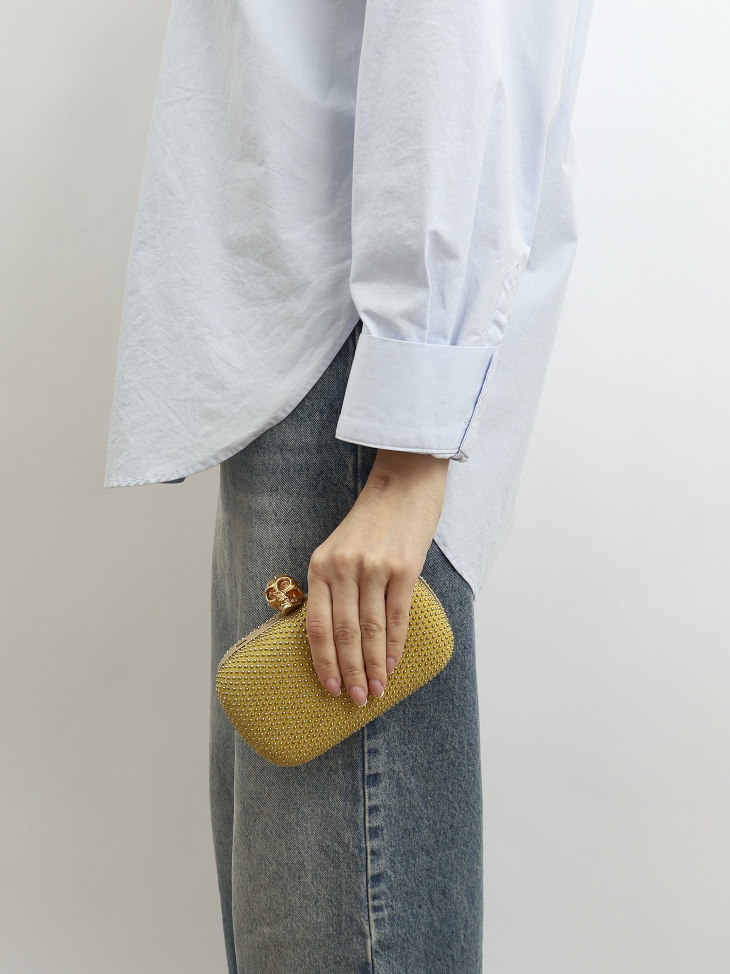 Alexander McQueen Textile Bag  1