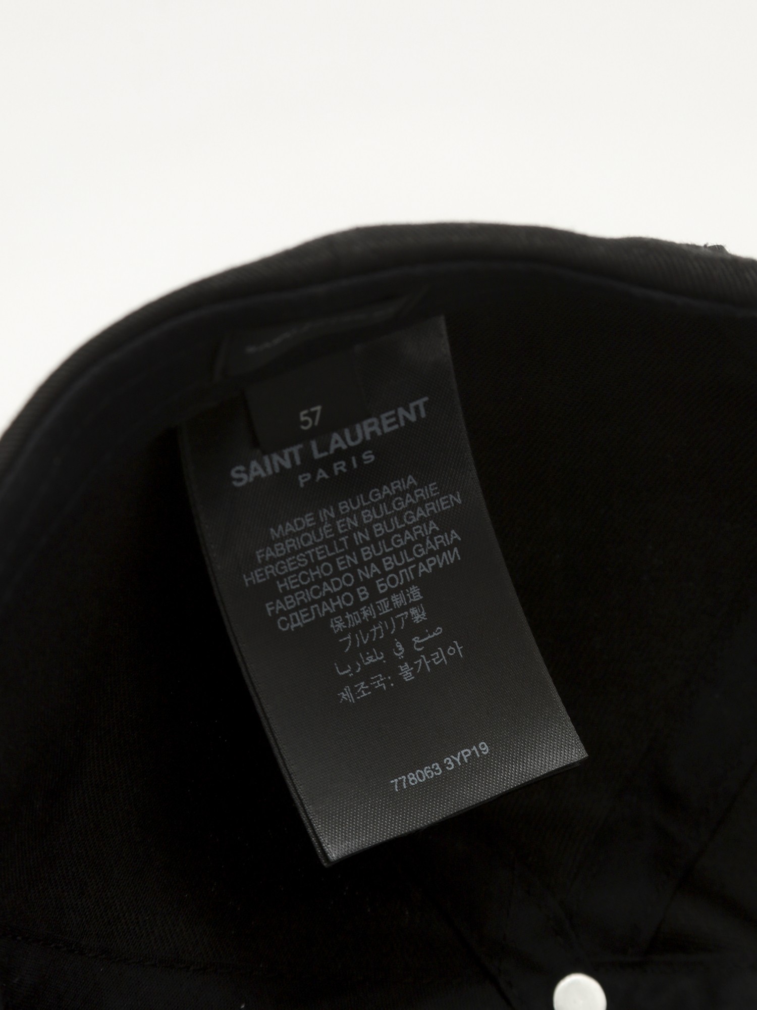 Saint Laurent Cap 6