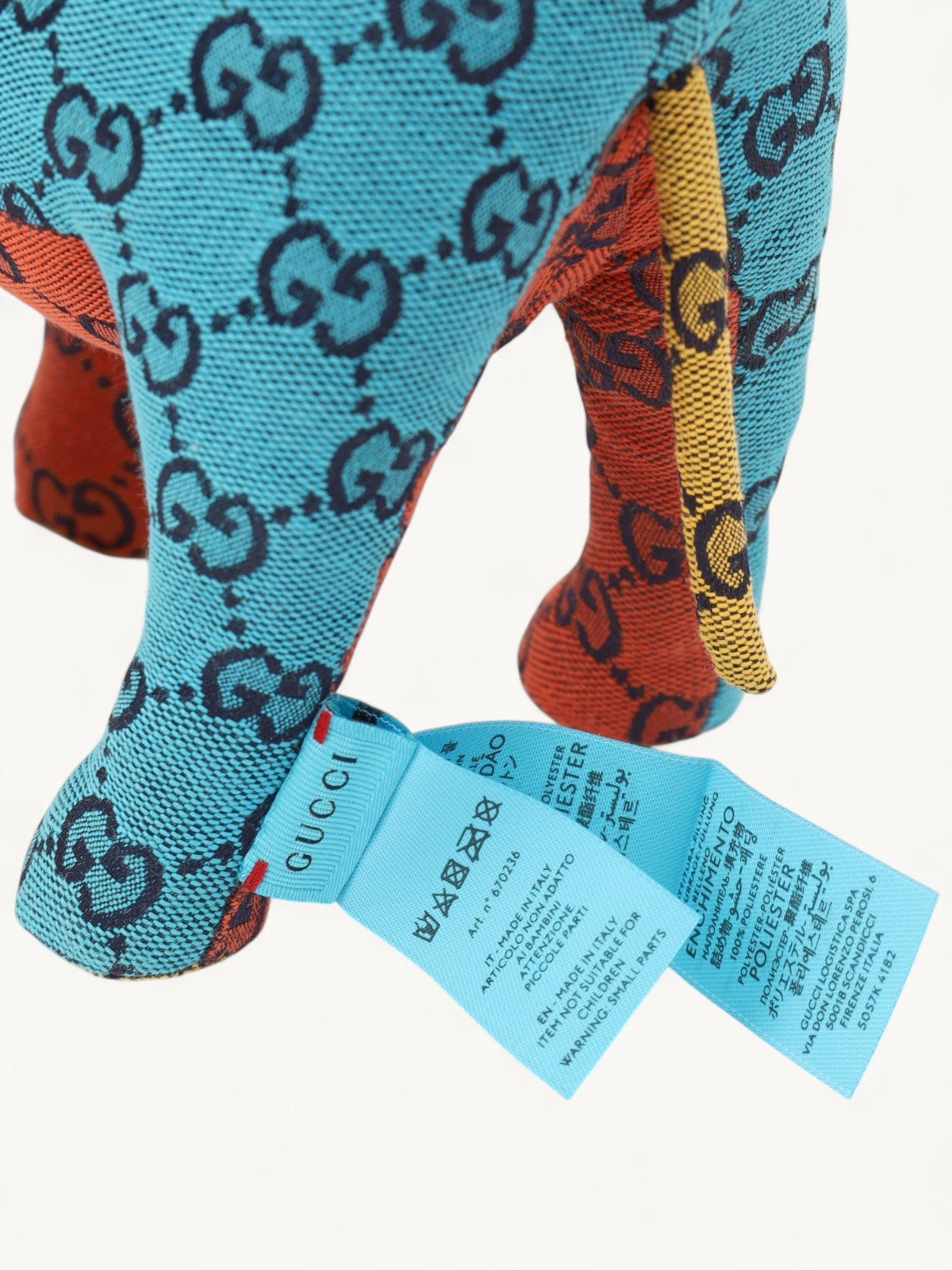 Gucci Elephant Toy  3