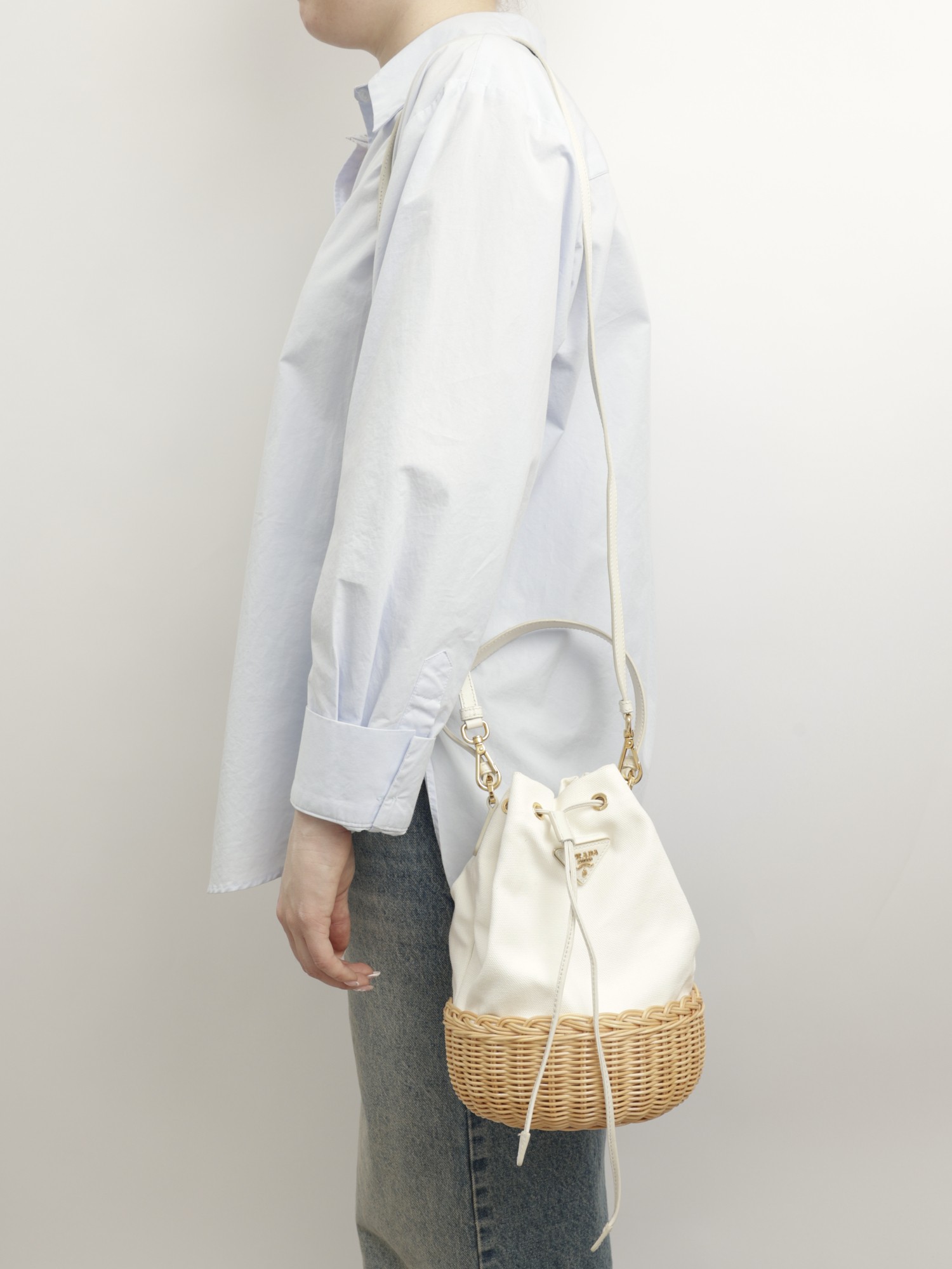 Prada Raffia Bag  2