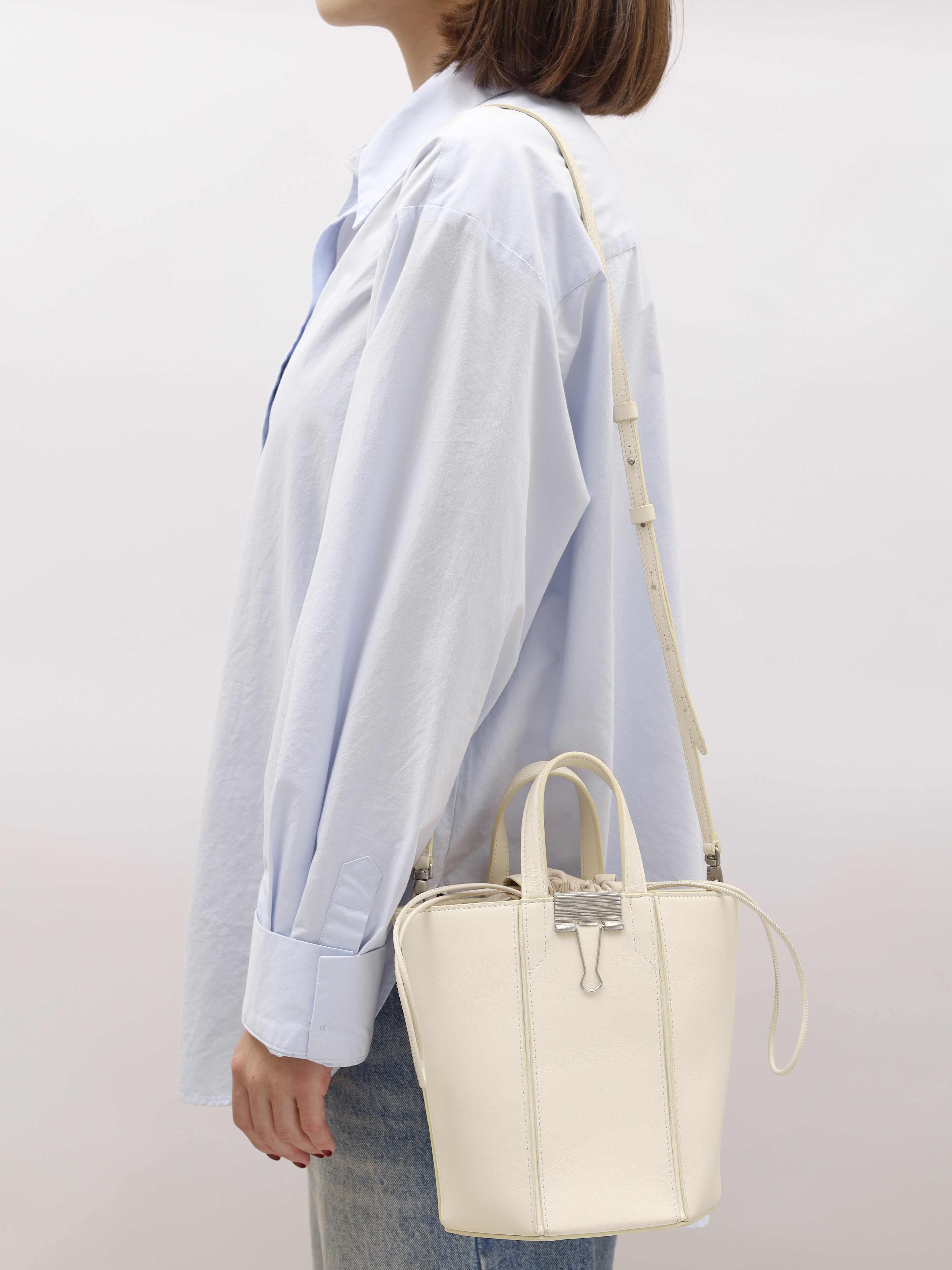 Off-White Leather Bag 1