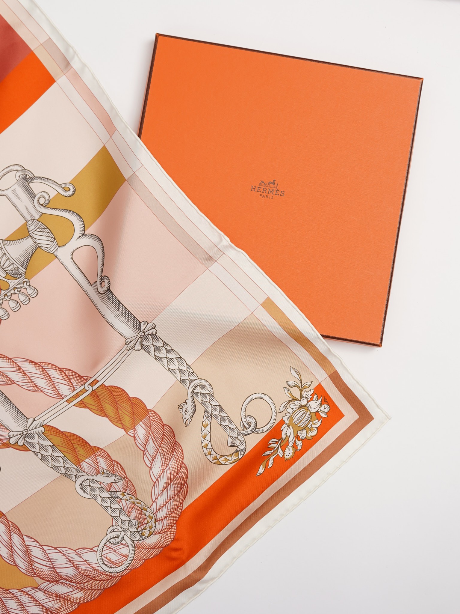 Hermes Silk Scarf 2