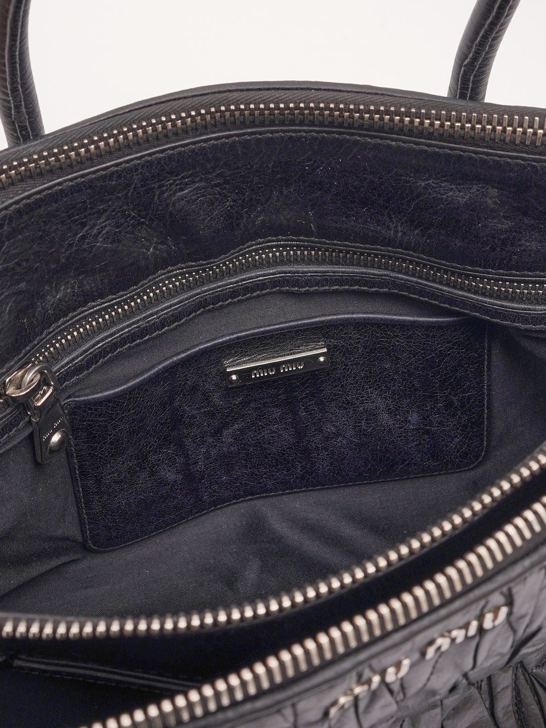 Сумки Miu Miu Leather Bag изображение #10