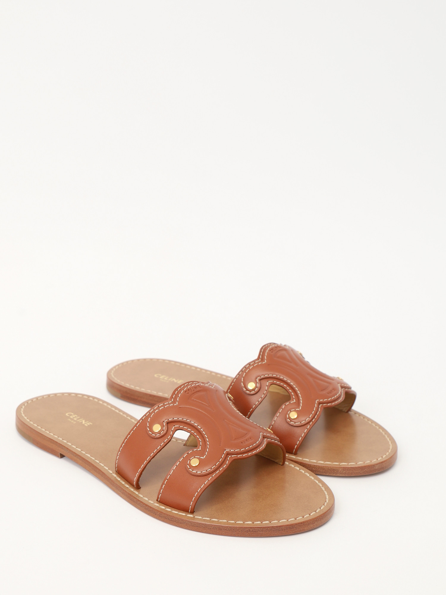 Celine Triomphe Mule 39.5 3