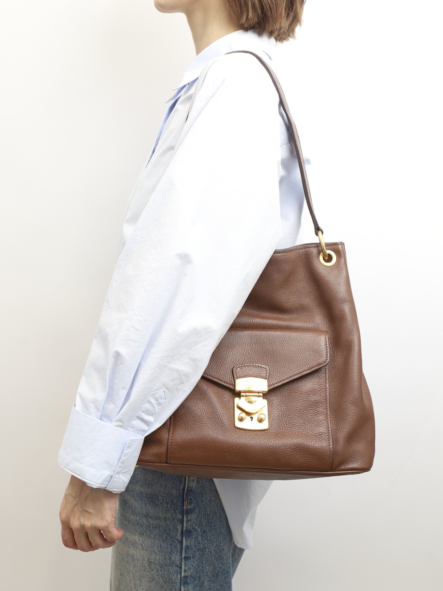 Miu Miu Leather Bag 1