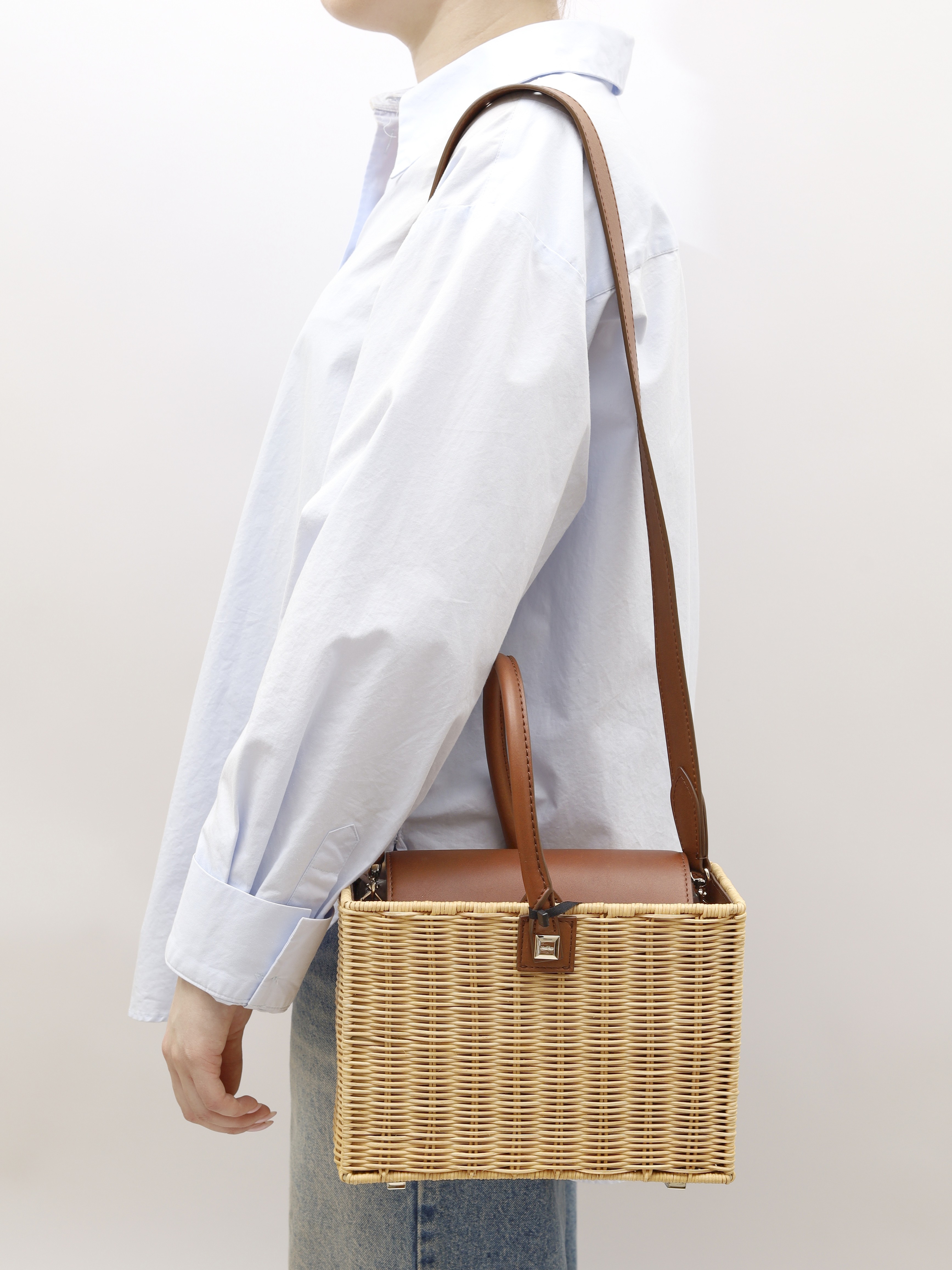 Max Mara Raffia Bag  1